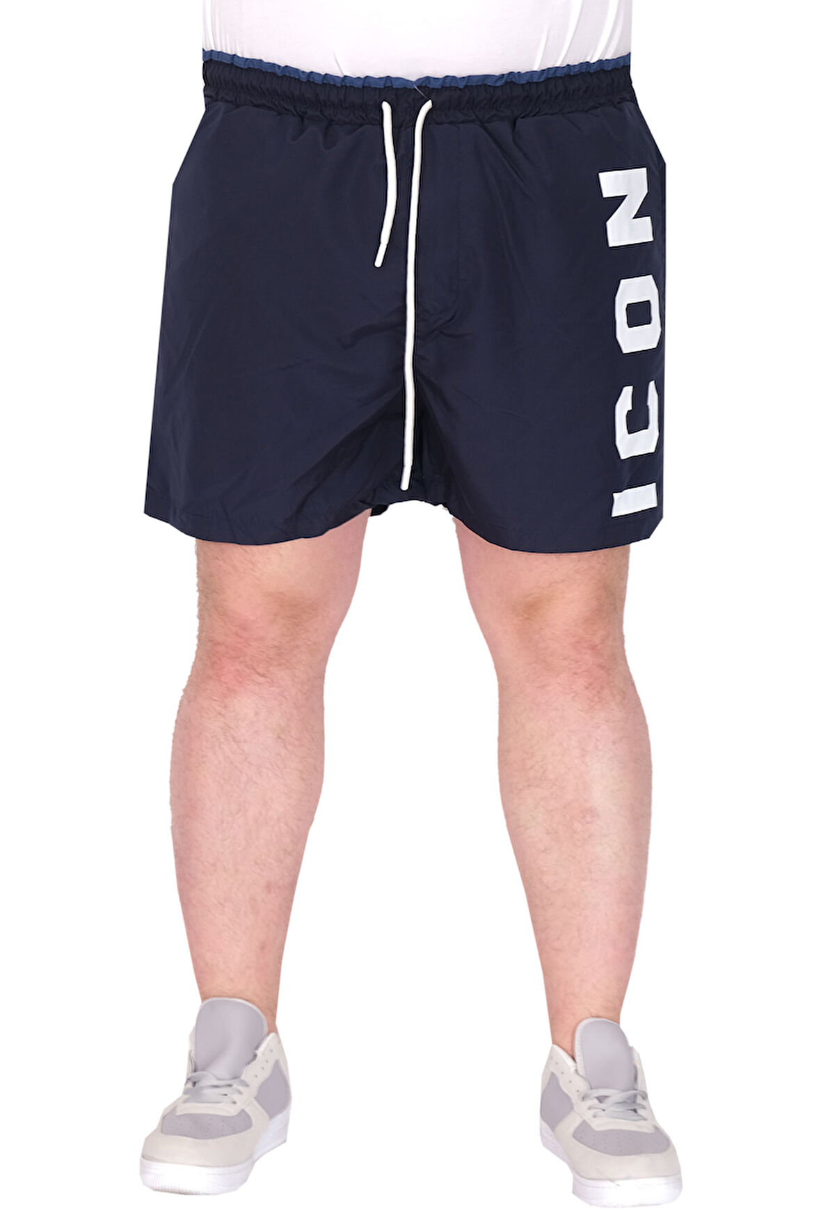 Mode XL Büyük Beden Erkek Deniz Şortu ICON U25402 Lacivert