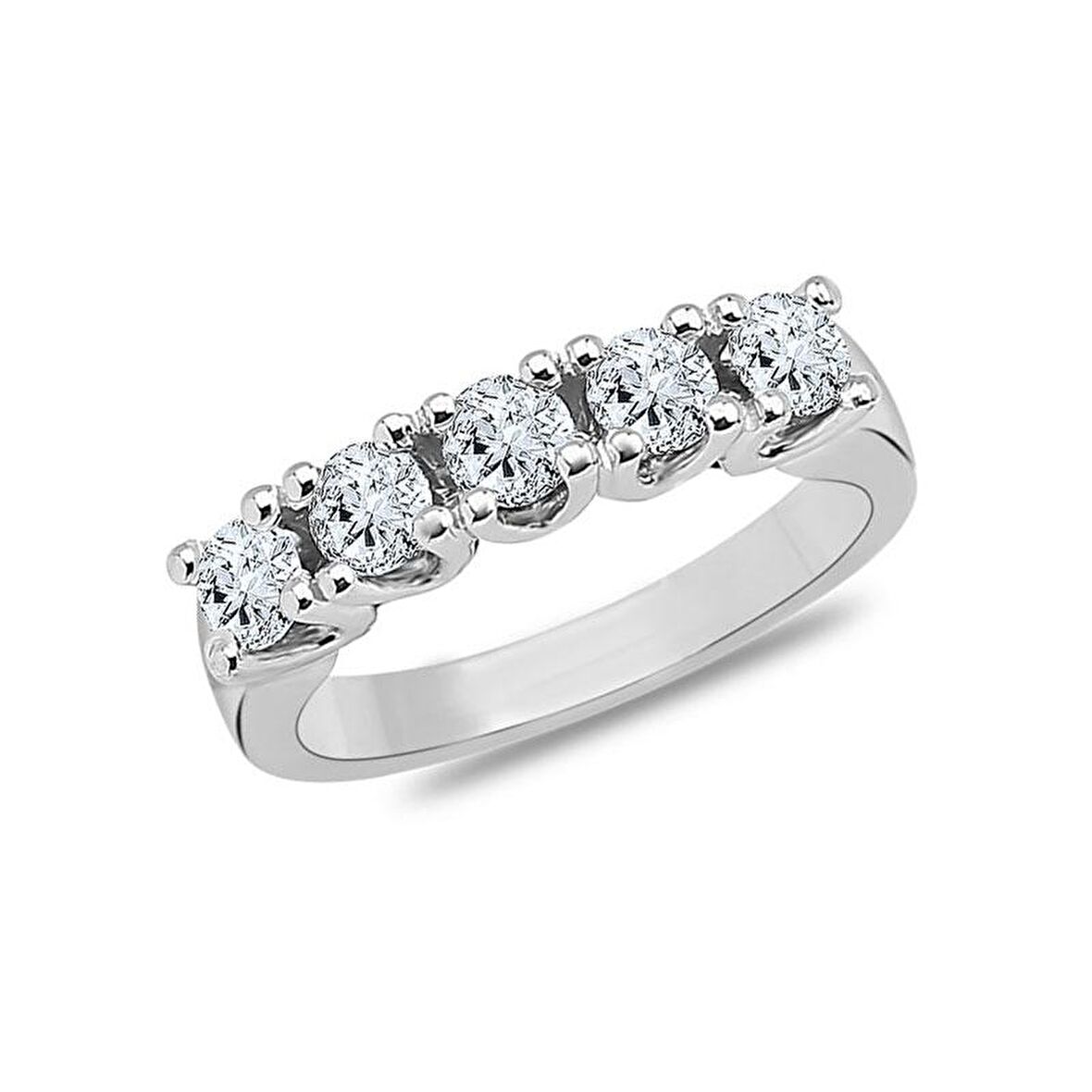 0.60ct Pırlanta Beştaş Yüzük-18k