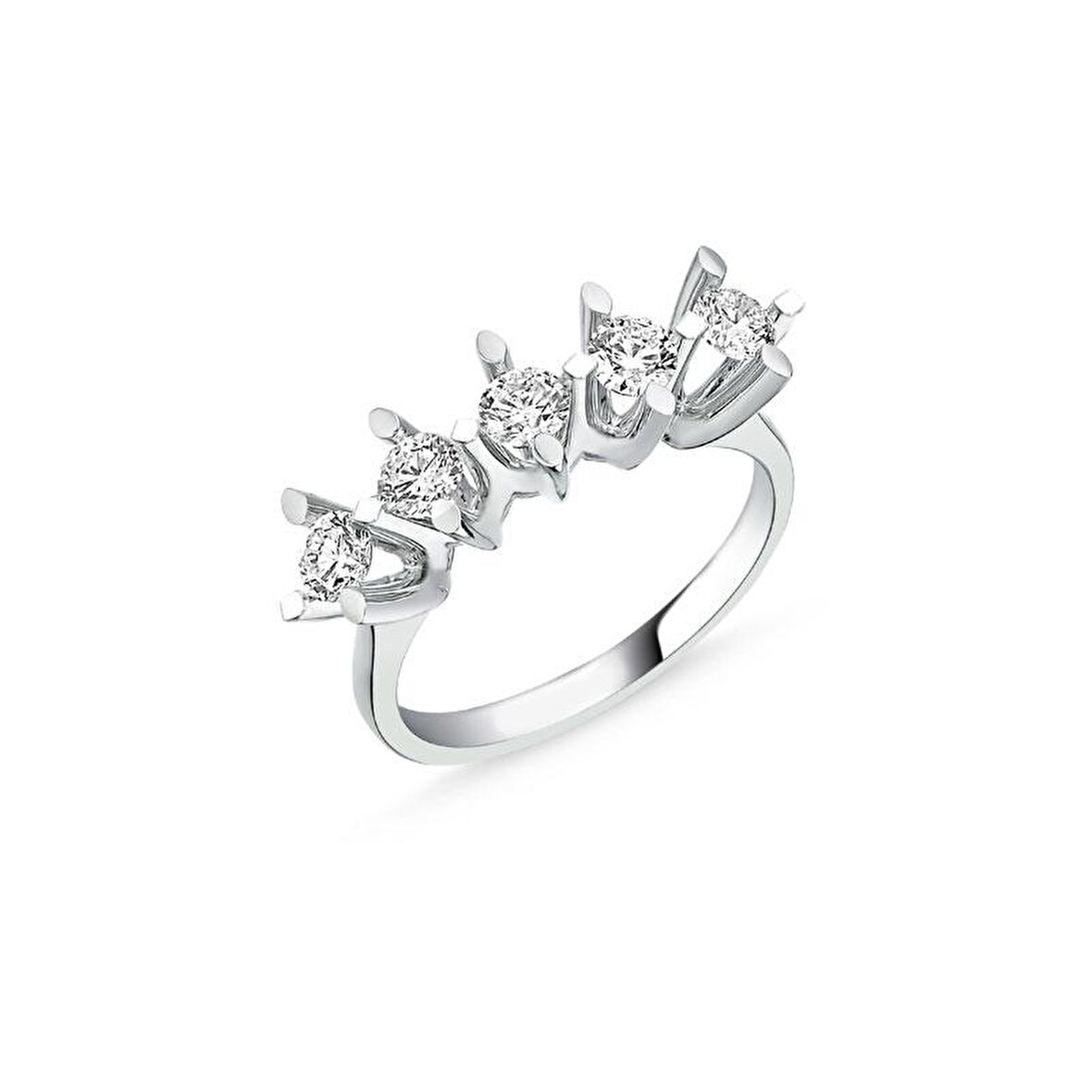 0,42ct Pırlanta Beştaş Yüzük-14k