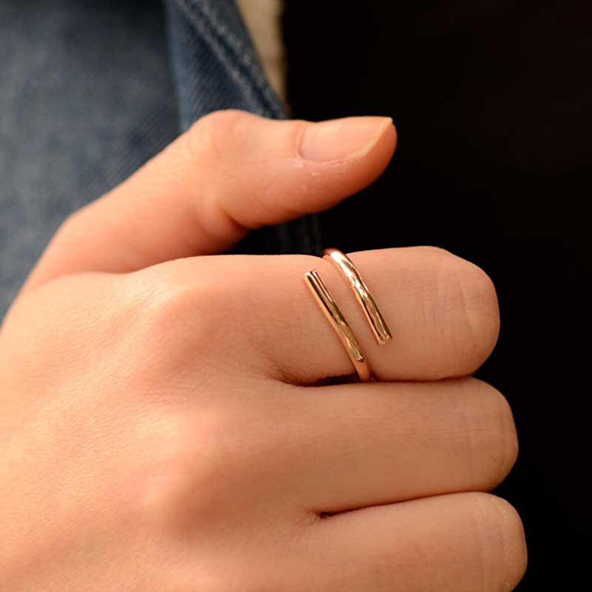 14k Altın Sade Yüzük