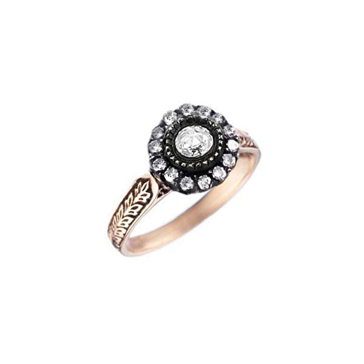 0.56ct Otantik Elmas Yüzük