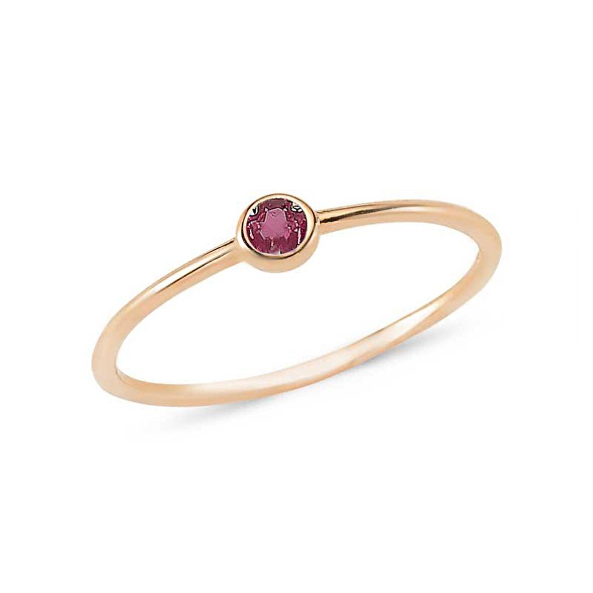 14 Ayar Altın Renkli Taşlı Eklem Yüzük