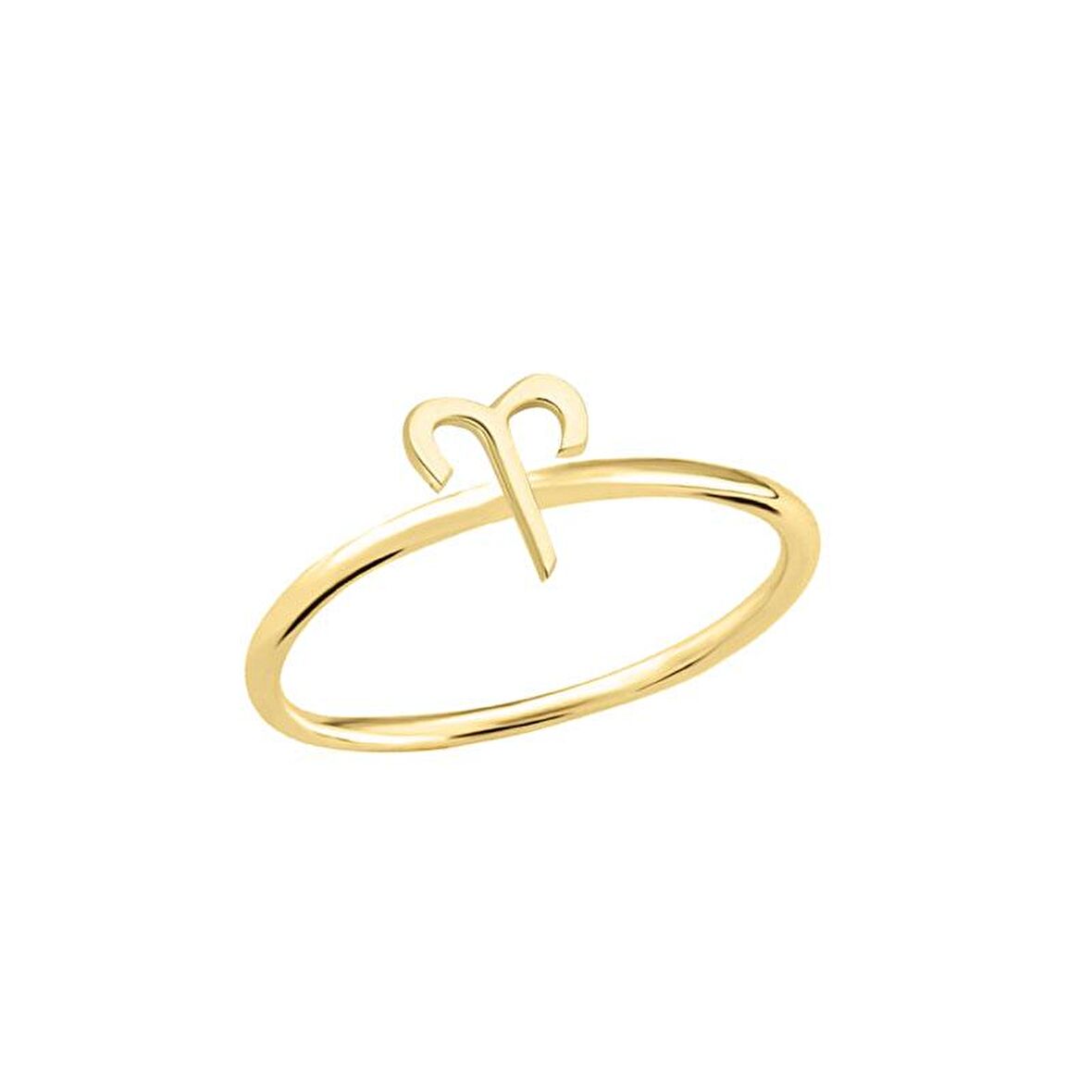 14 Ayar Altın Koç Burç Yüzük