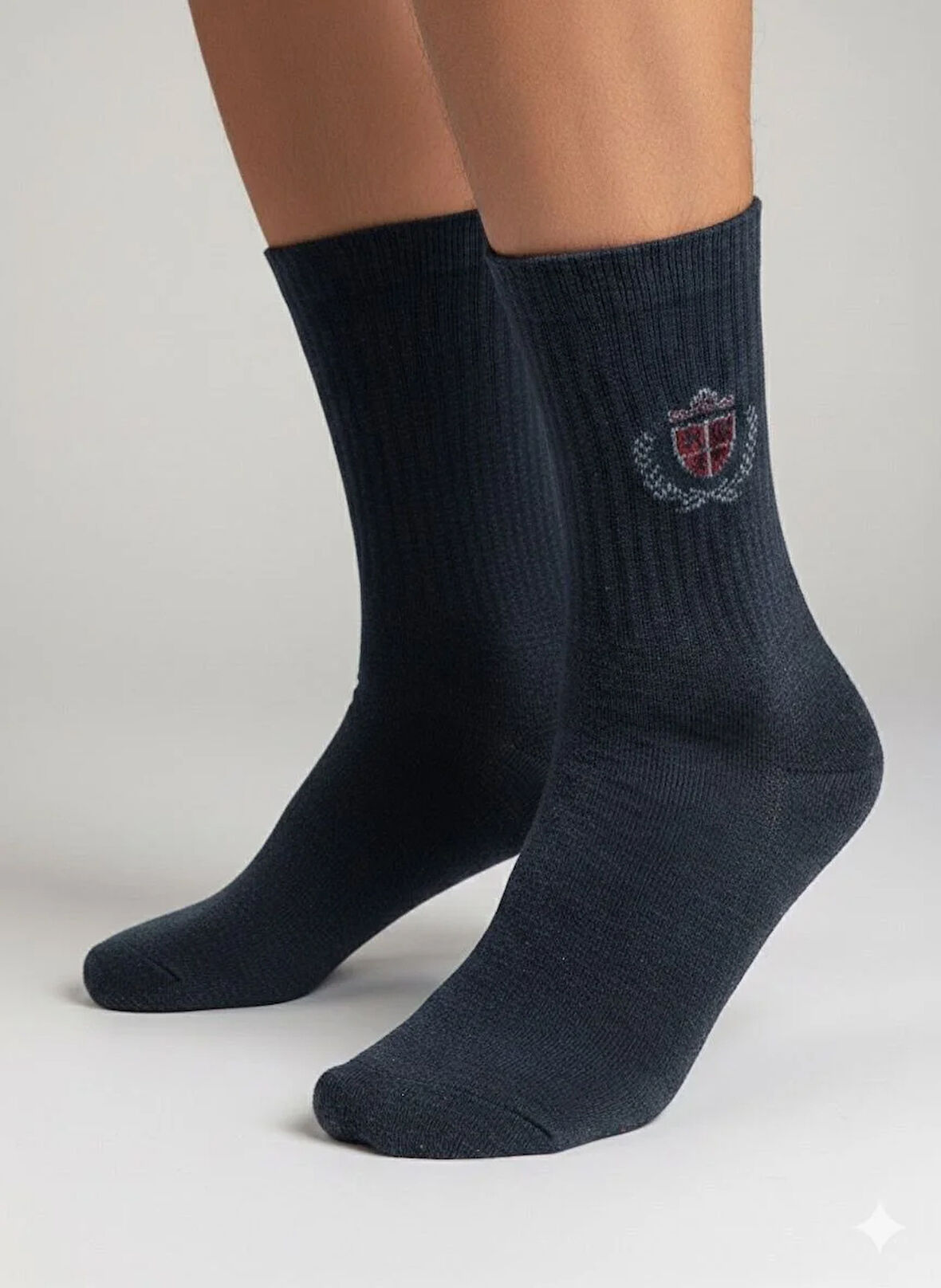 ERKEK ERTUNÇ 12'Lİ SİYAH LACİVERT ANTRASİT UZUN ÇORAP