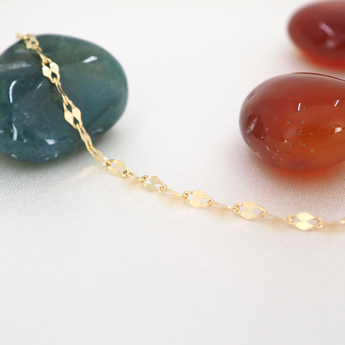 Çift Pullu Zincir Kolye