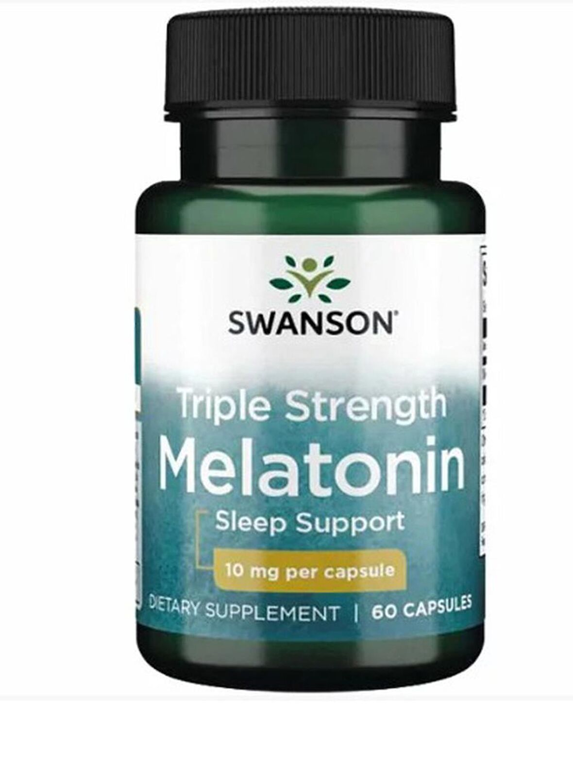 SWANSON Triple Strength Melatonin 60 kapsül - 10 MG