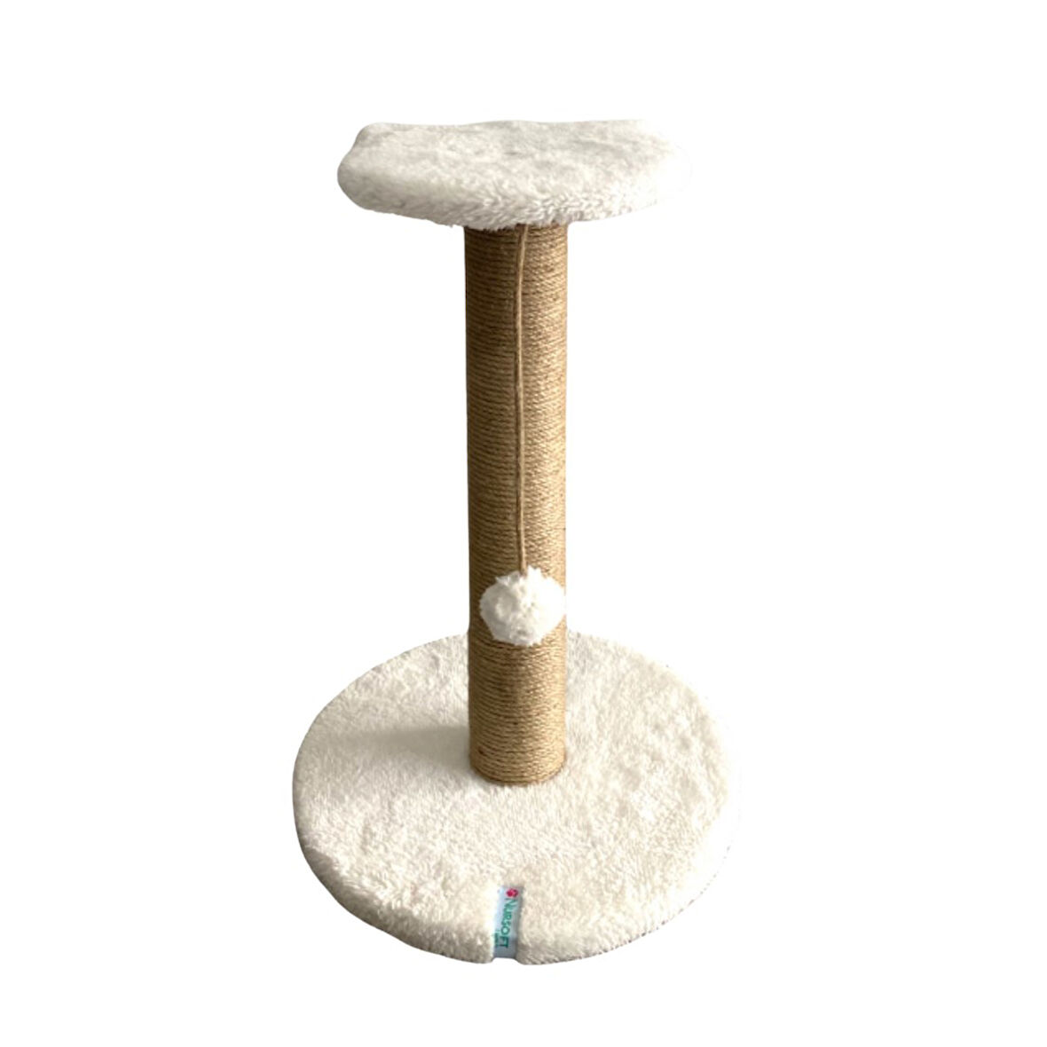 Reyo Pet Stepli Kedi Tırmalama Tahtası Beyaz