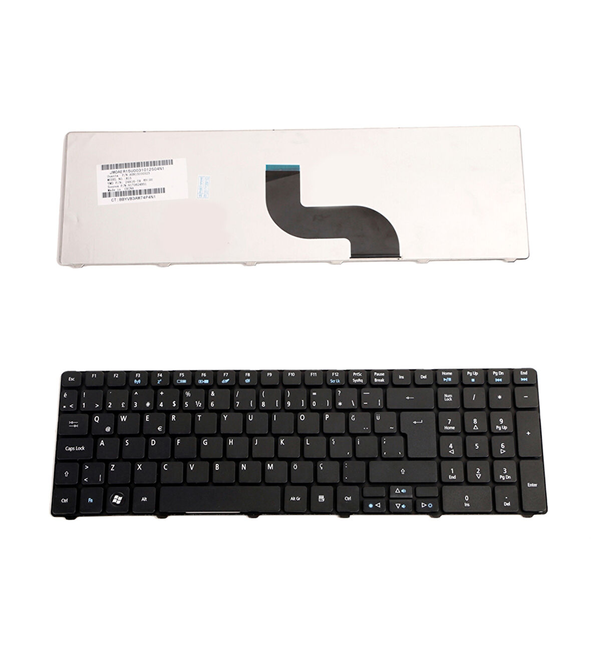 PK130C93A19 Klavye Türkçe Siyah