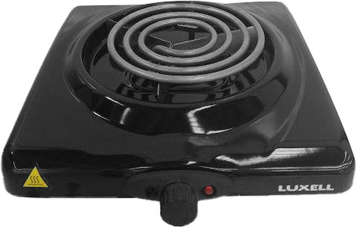 LX-7130  HOTPLATE.SİYAH EMAYE SPİRAL(1000W)LUXELL