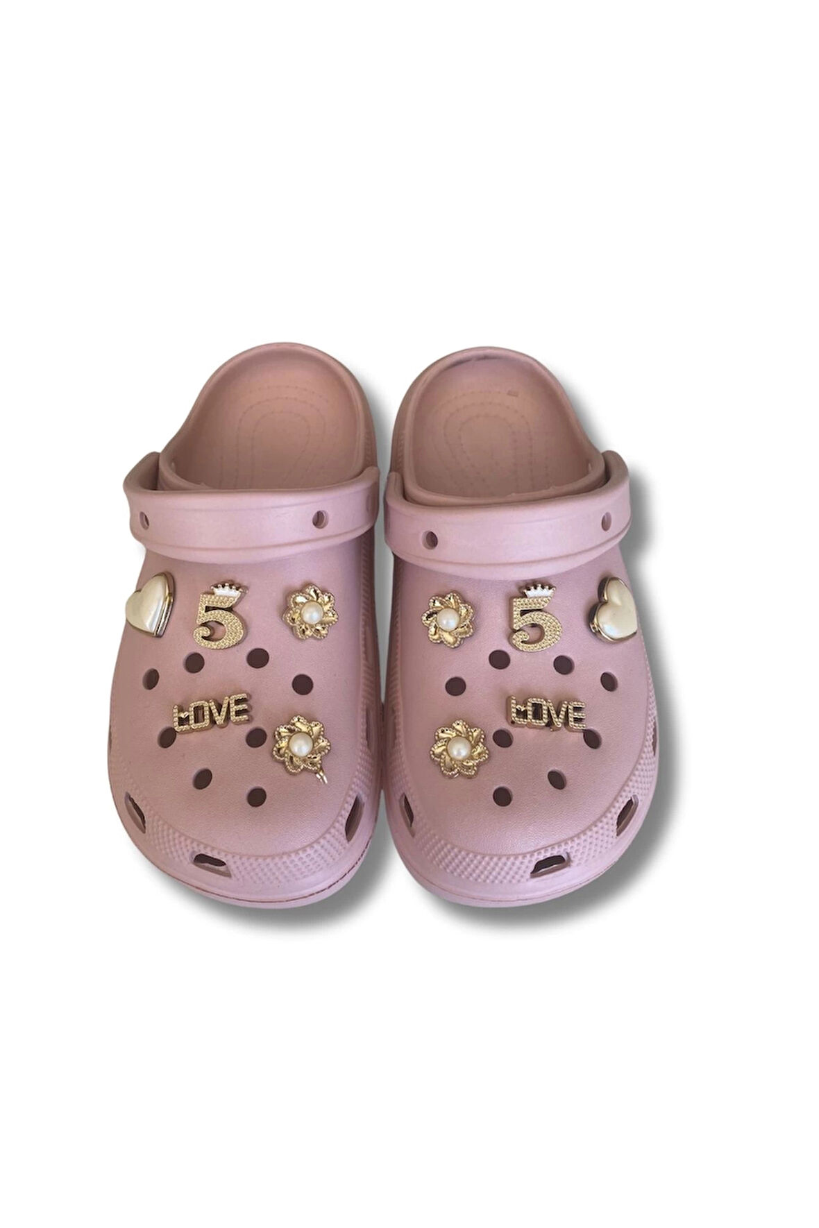 Lovita C.r.o.c.s Model Terlik 36-40 Pudra