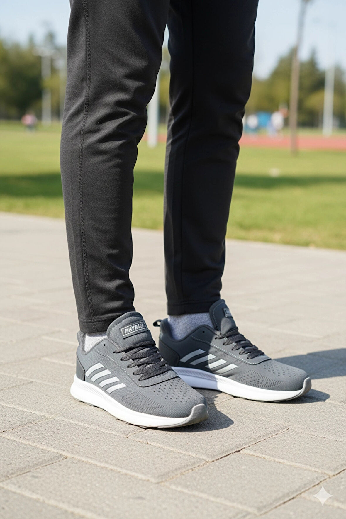 Mayback Unisex Spor Ayakkabı 36-40 Füme