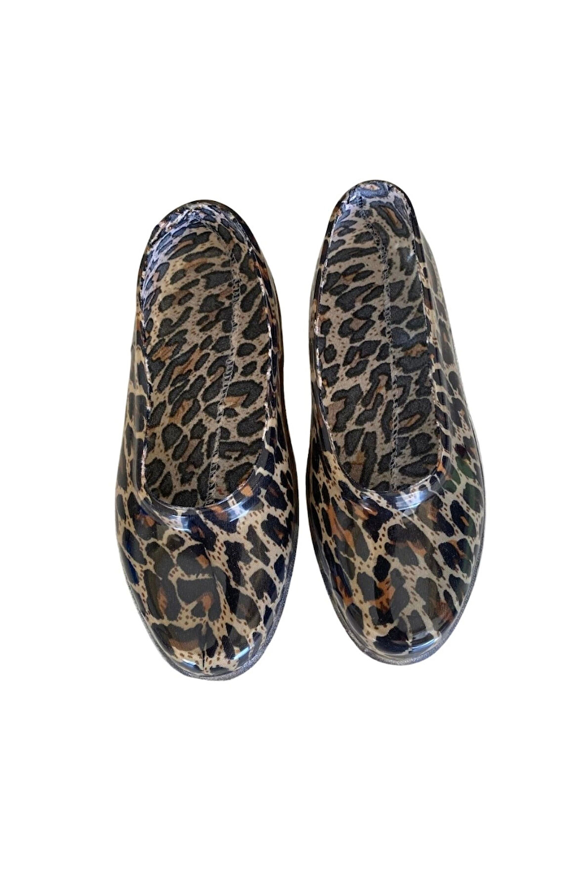 Filet Çiçekli Bahçe ve Tarım Kız Çocuk Ayakkabısı 29-35 Leopar