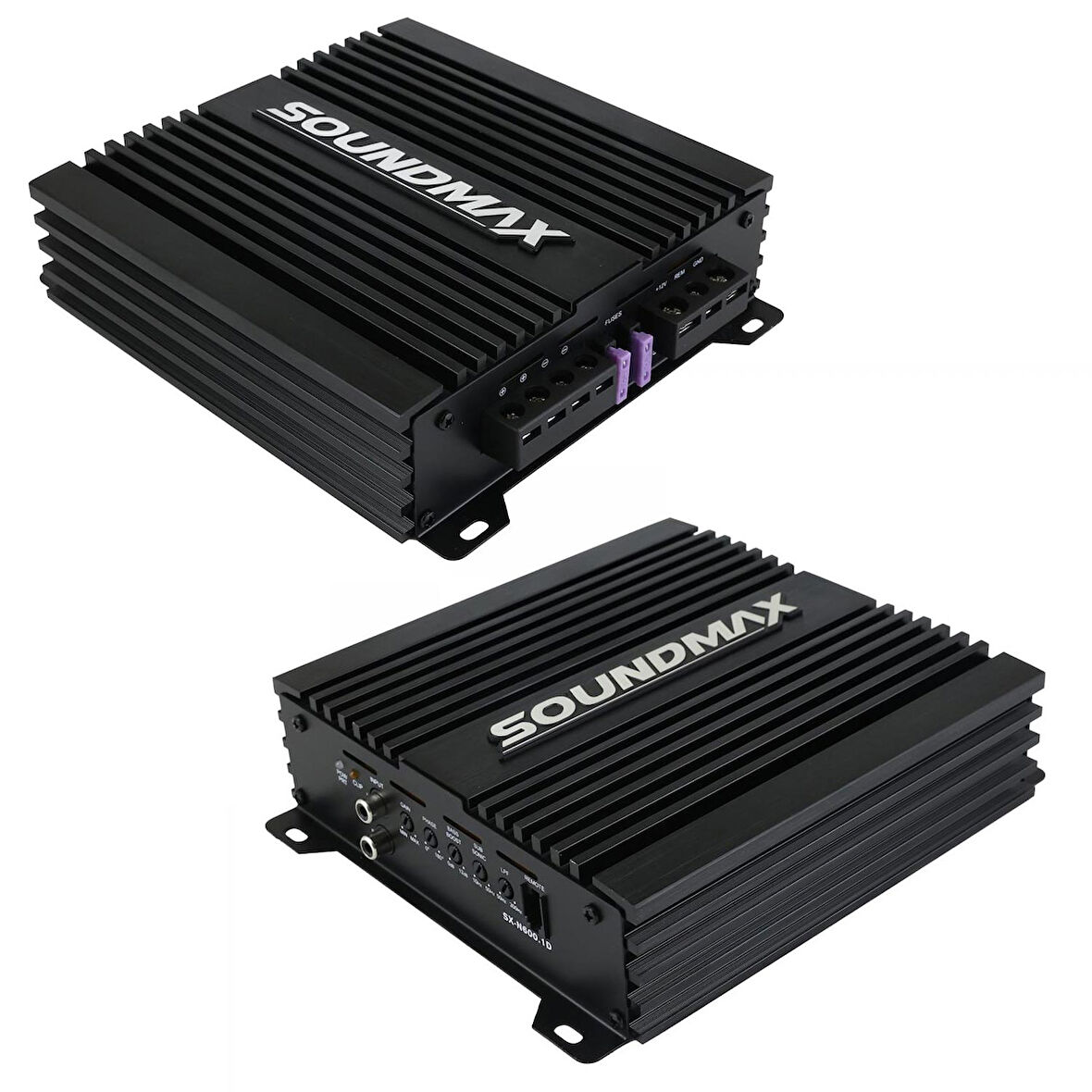 SOUNDMAX SX-600.1D Oto Anfi Mono 600 Watt 1 Kanal Bass Kontrol