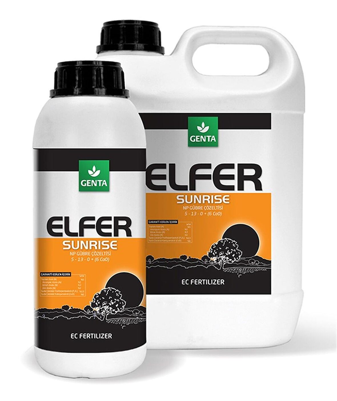 Elfer Sunrise (5-13-0+(6CaO) Sıcak ve Soğuktan Koruyucu (1 Litre)