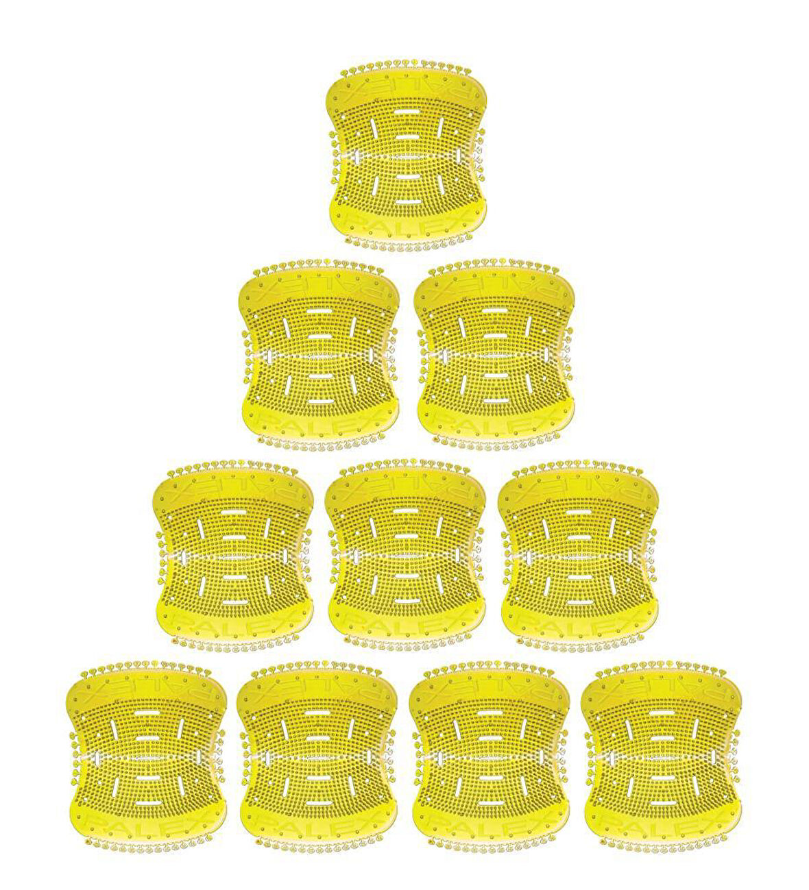 Omnisoft PLX 3601-0 Pisuvar Süzgeç Koku Giderici Silikon Sarı 10 Adet