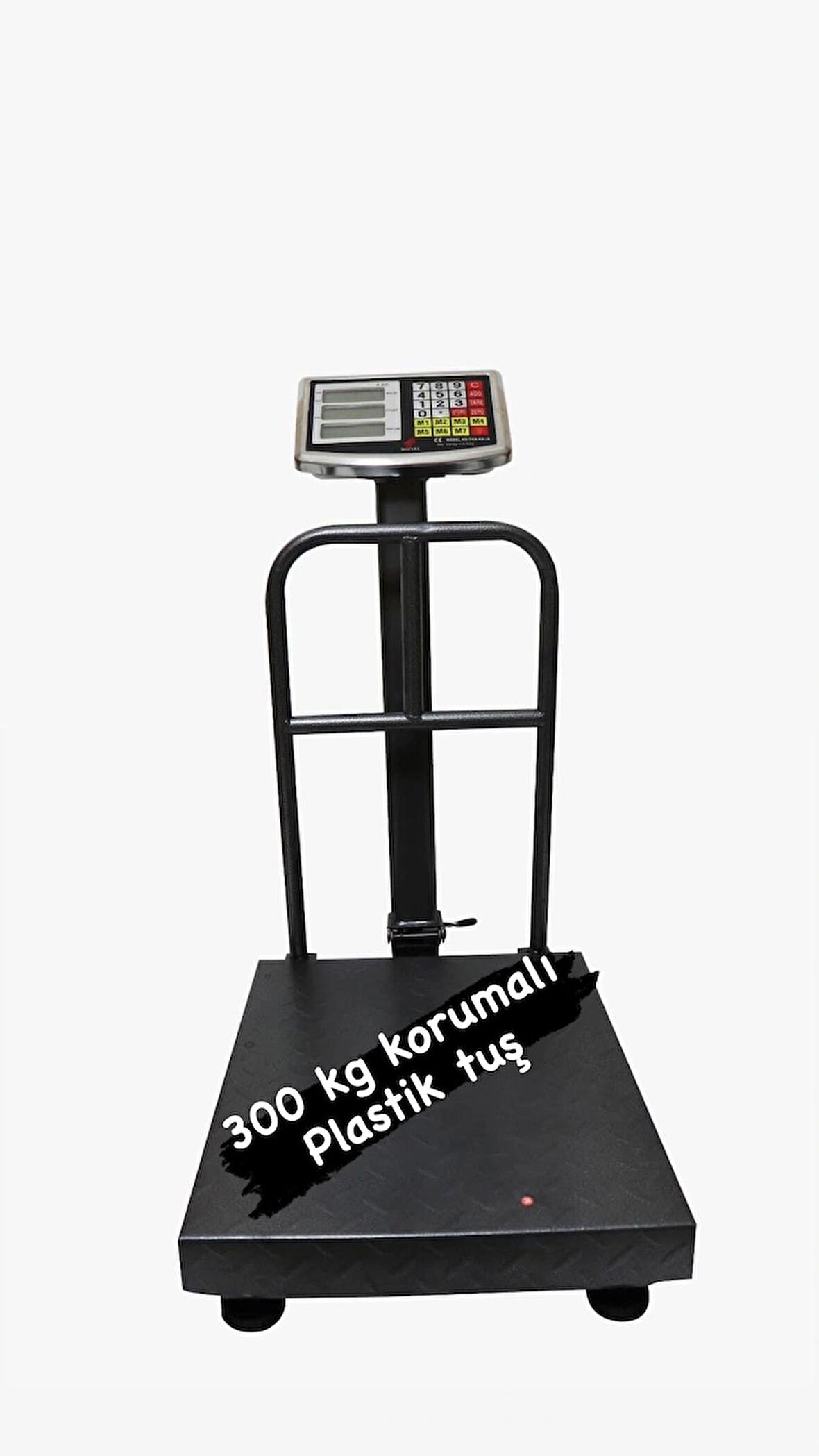 300 kg plasik tuş korumalı kantar