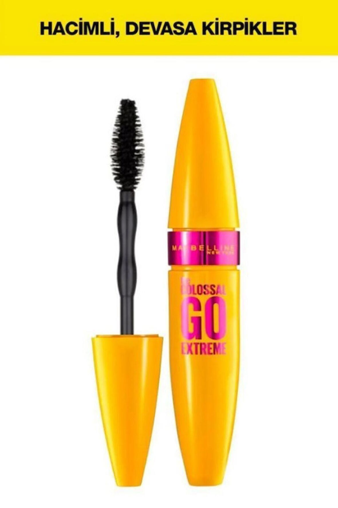 Siyah Maybellıne Colossal Go Extreme Volume Maskara