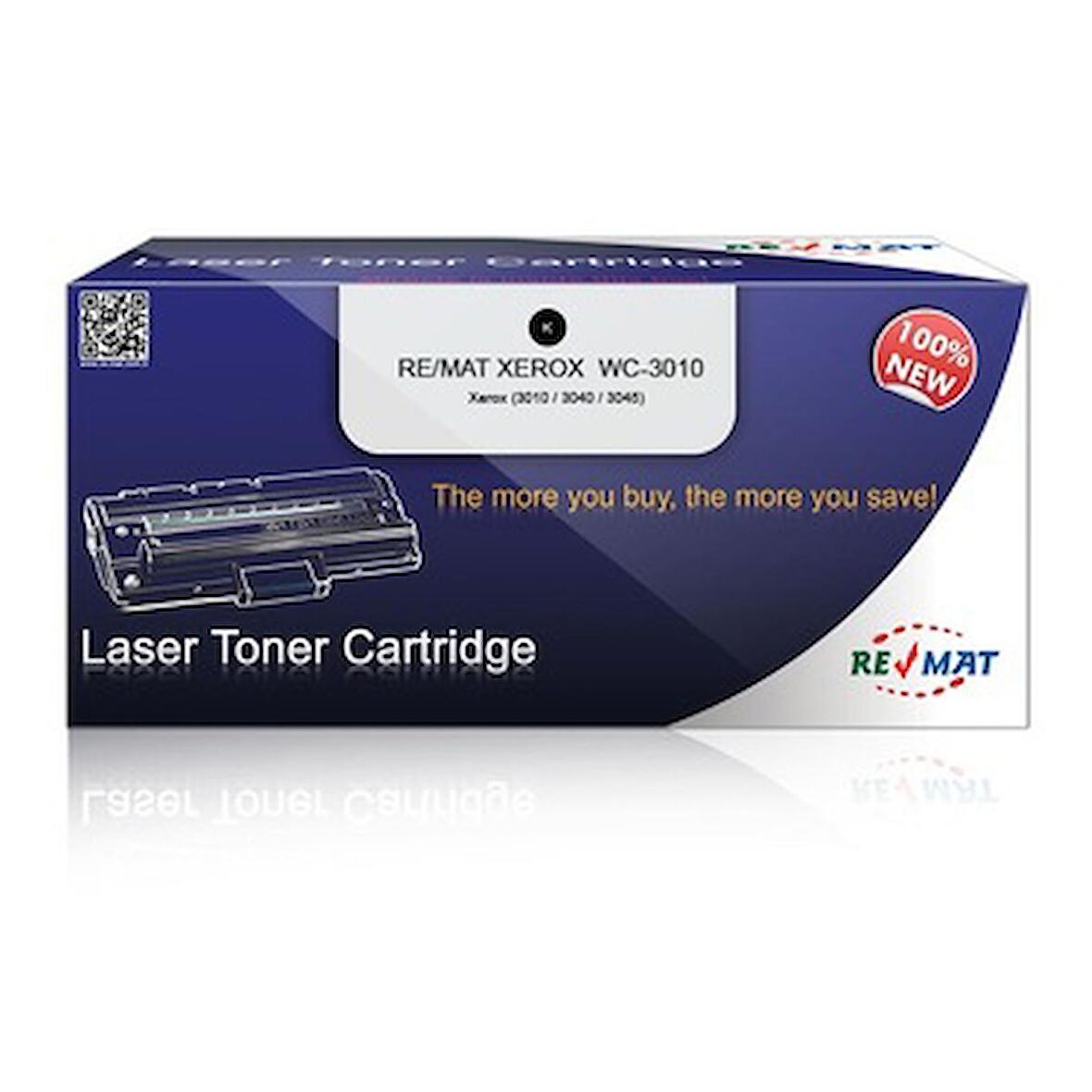 RE/MAT XEROX 3010H (YK) SİYAH MUADİL TONER %100 TONER