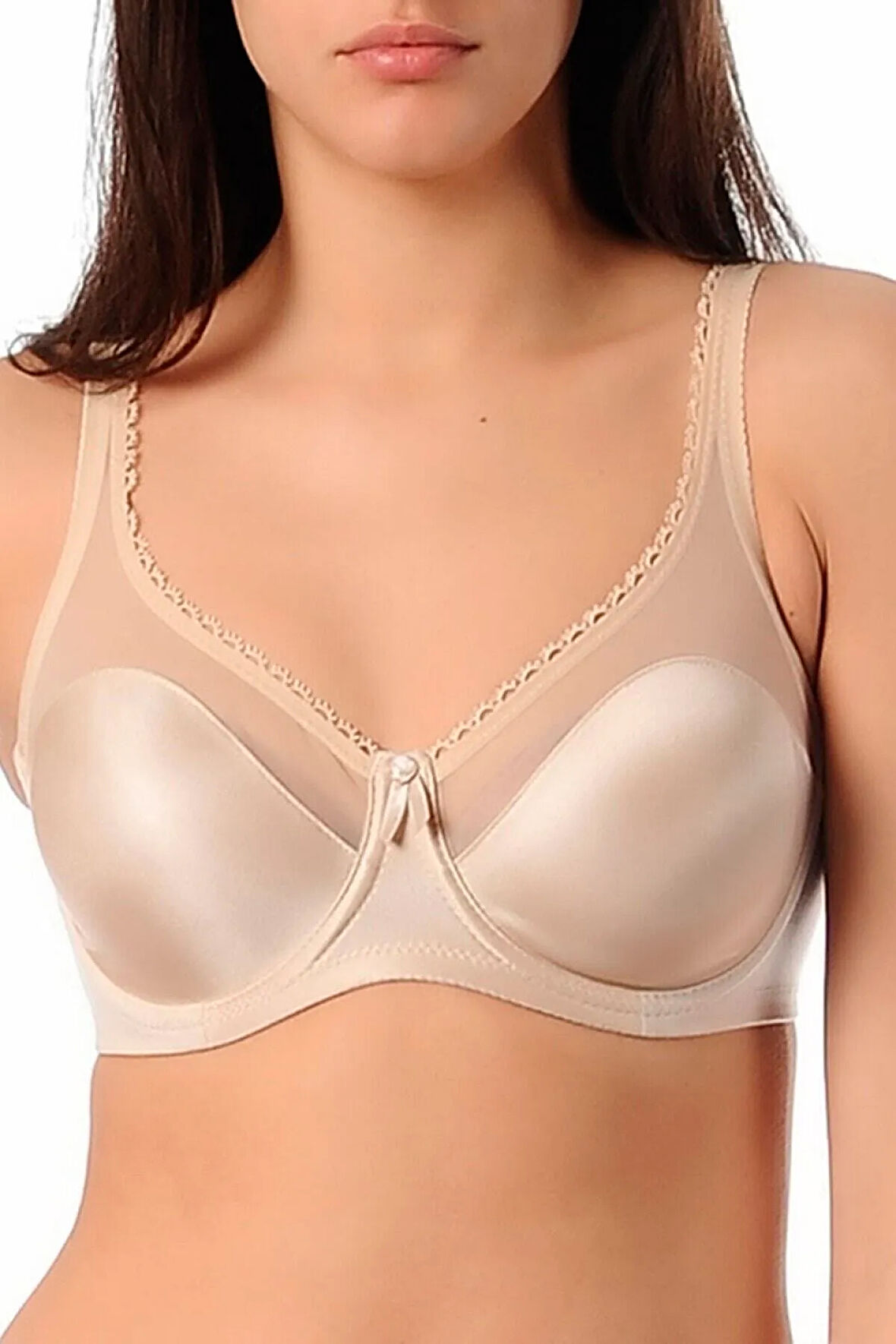 Kadın Desteksiz Balenli Toparlayıcı Sütyen