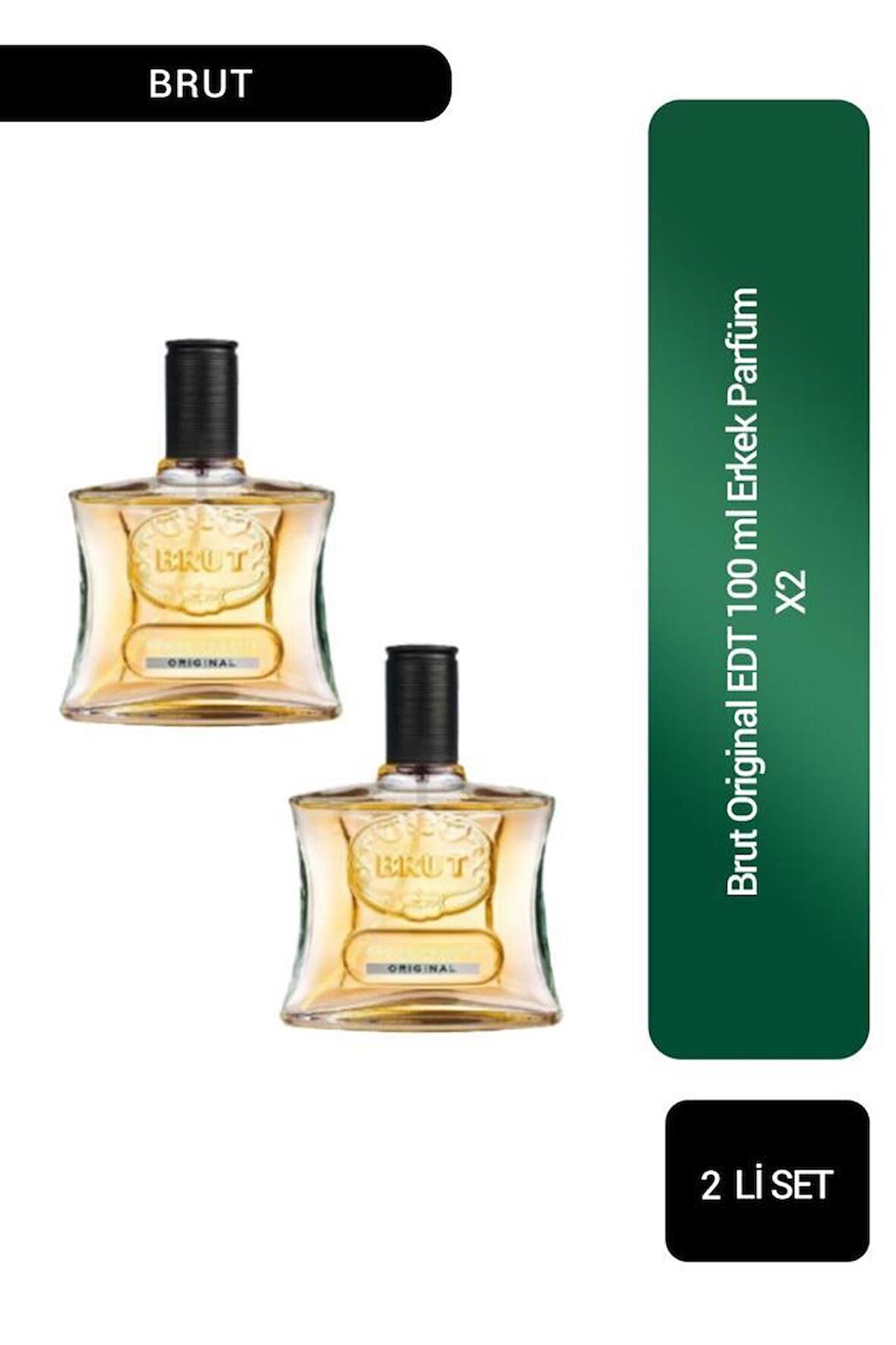 Brut Original EDT 100 ml Erkek Parfüm x 2 Adet