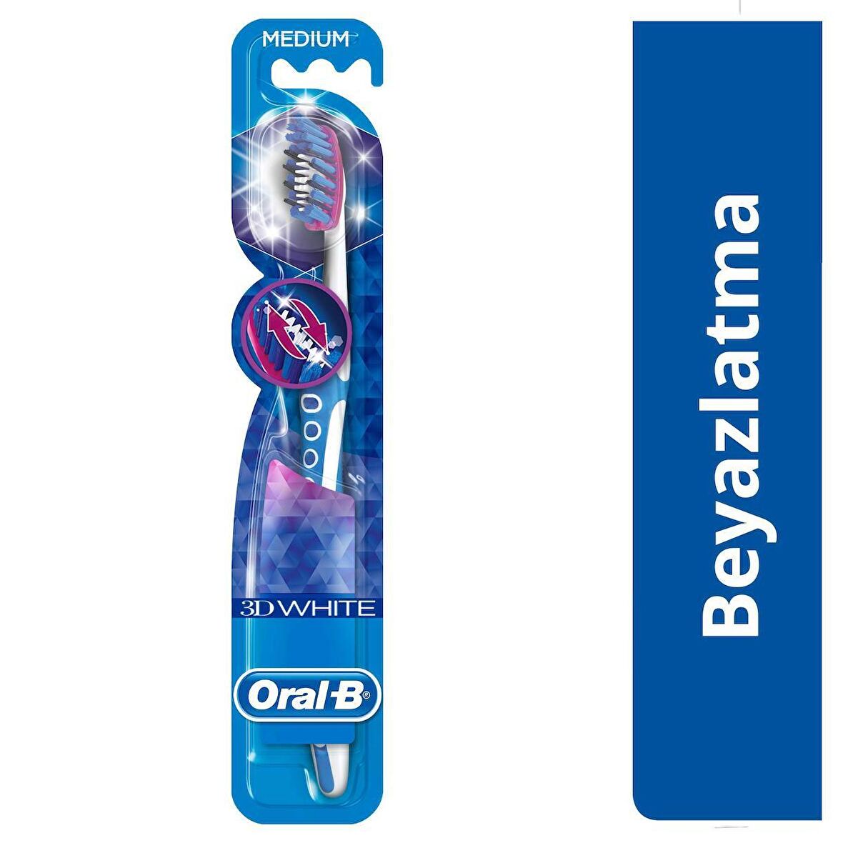 Oral-B Diş Fırçası Pro-Flex 3 Boyutlu Beyazlık Luxe 40 Orta