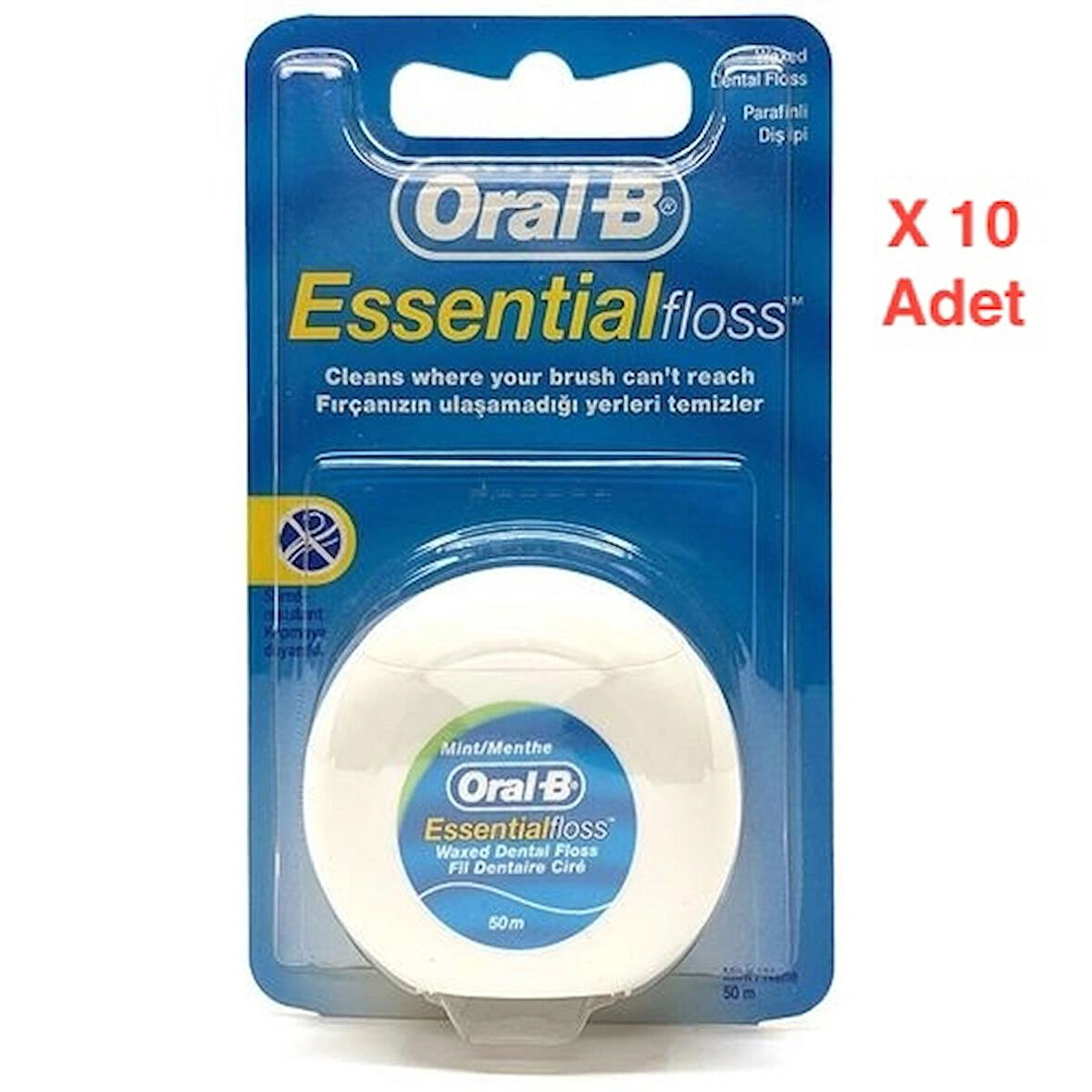 Oral-B Diş İpi Essential Floss 10 Adet