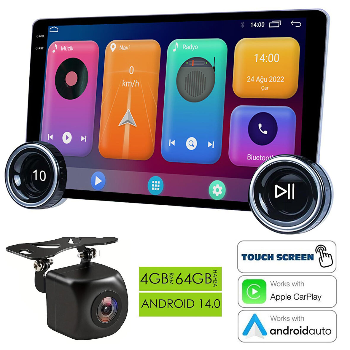 Navimex Diamond BY-5318 Tablet Multimedya Android 13 İnç 4+64GB 2K