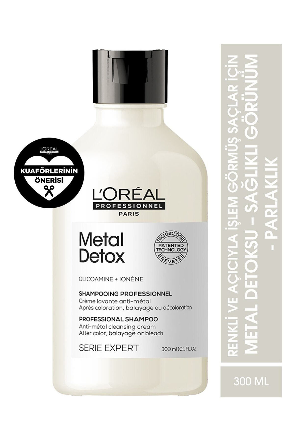 Loreal Serie Expert Metal Detox Renkli Ve Açıcı Ile Işlem Görmüş Saçlar Için Metal Karşıtı Şampuan 300ml