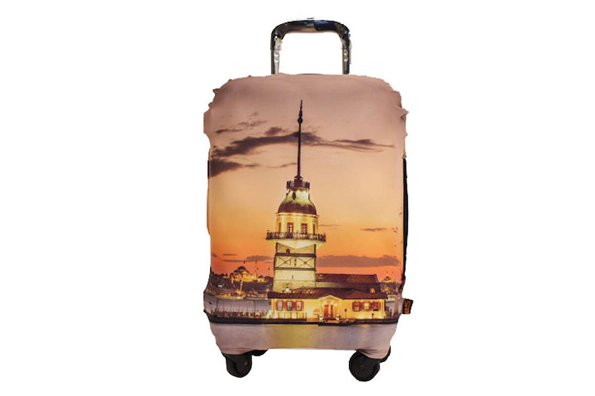 My Saraciye 34 Valiz Kılıfı, Bavul Kılıfı - Kız Kulesi 34