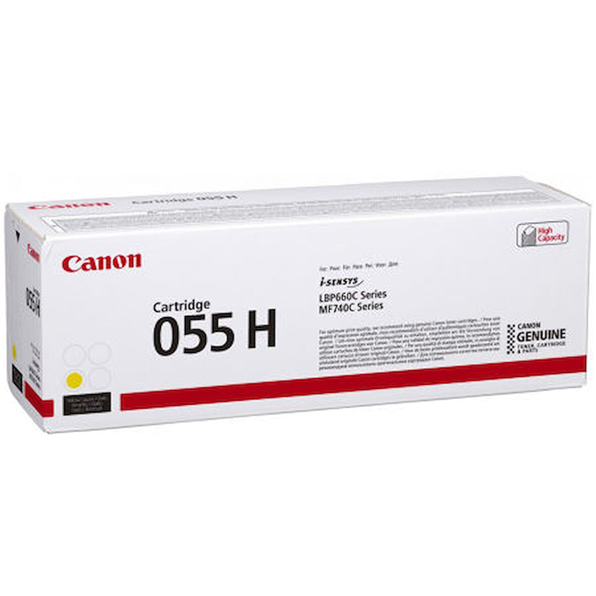 Canon CRG-055H Orjinal Sarı Toner 