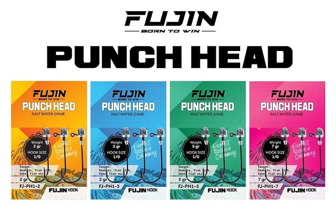 Fujin Punch Head Jighead FJ-PH #1/0