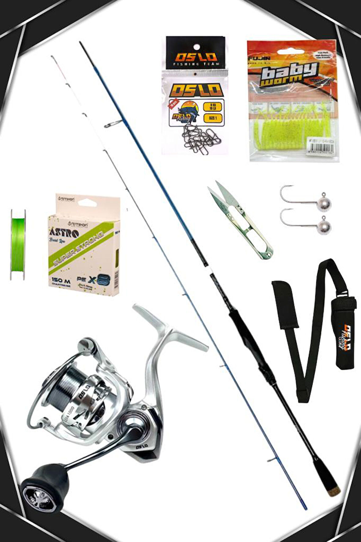 Oslo Alexa 1000 Oslo Rock Game 213cm 05-7gr LRF Olta Seti