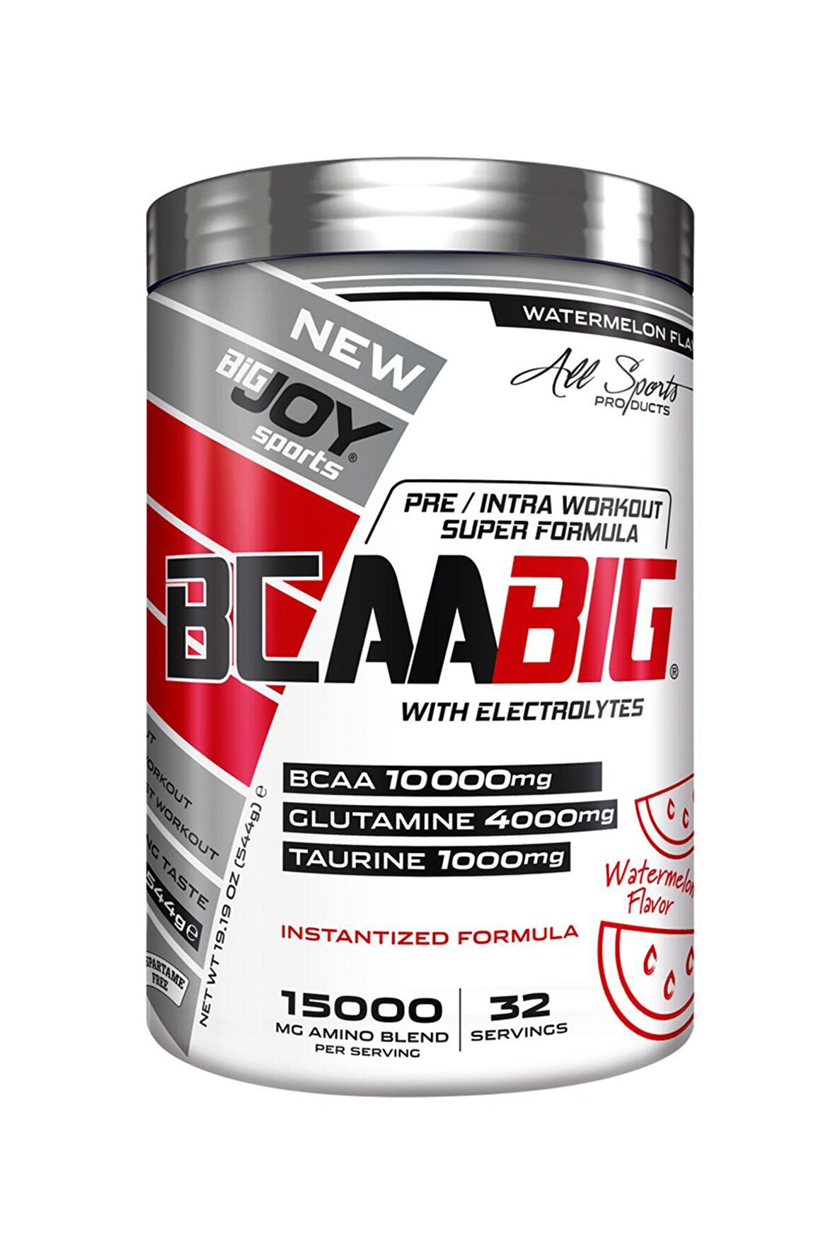 Bigjoy Sports Bcaabig 589Gr 32 Servis Karpuz Aromalı Bcaa Powder