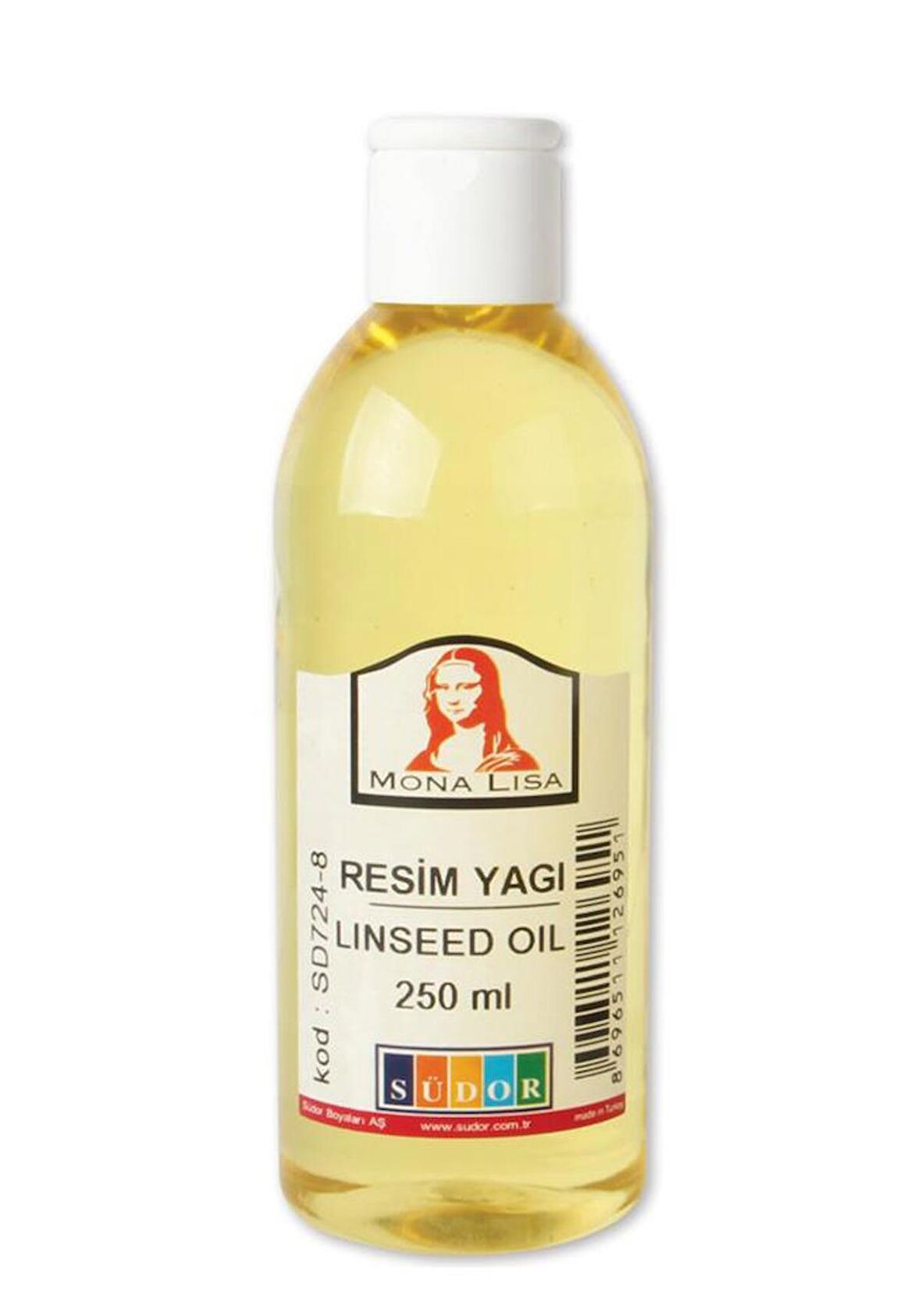 Keten Yağı 250ml 1 Adet Resim Yağı Monalisa Rafine Bezir Yağı Yağlı Boya İncelticisi Yağlı Boya Yardımcı Malzemesi