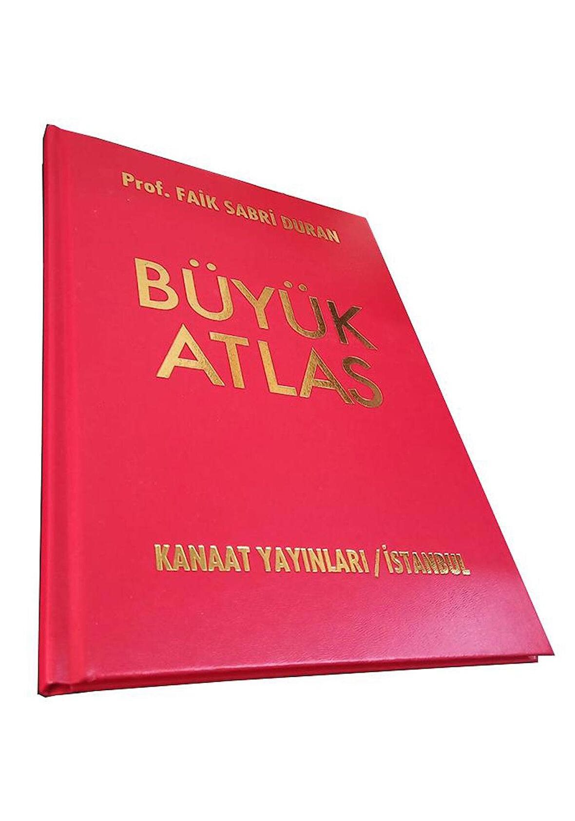 Büyük Atlas Citli 104 Sayfa 1 Adet Kanaat Yayınları Büyük Atlas Ciltli Prof. Faik Sabri Duran 22x32 cm