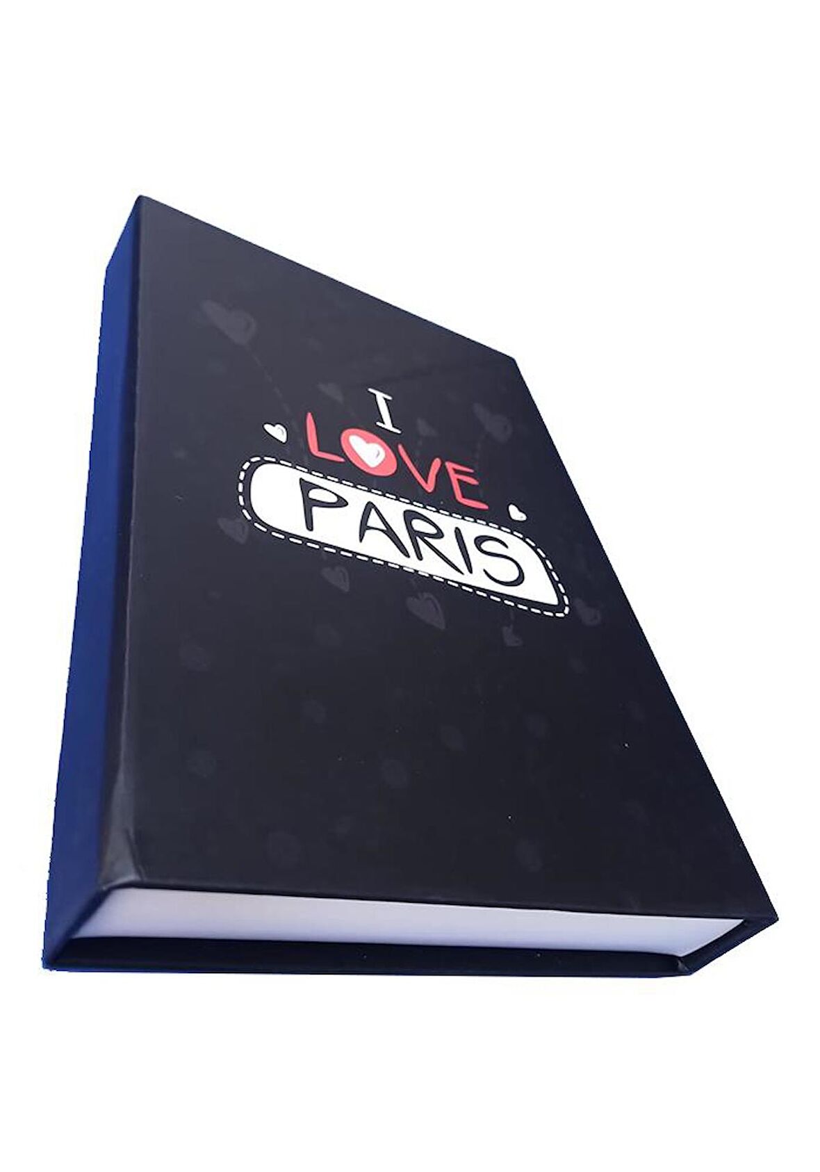 Hatıra Defteri Kilitli Kız Modeli Günlük Defteri Paris Hediye Kutulu 100 Yaprak Çizgili 1 Adet Paris