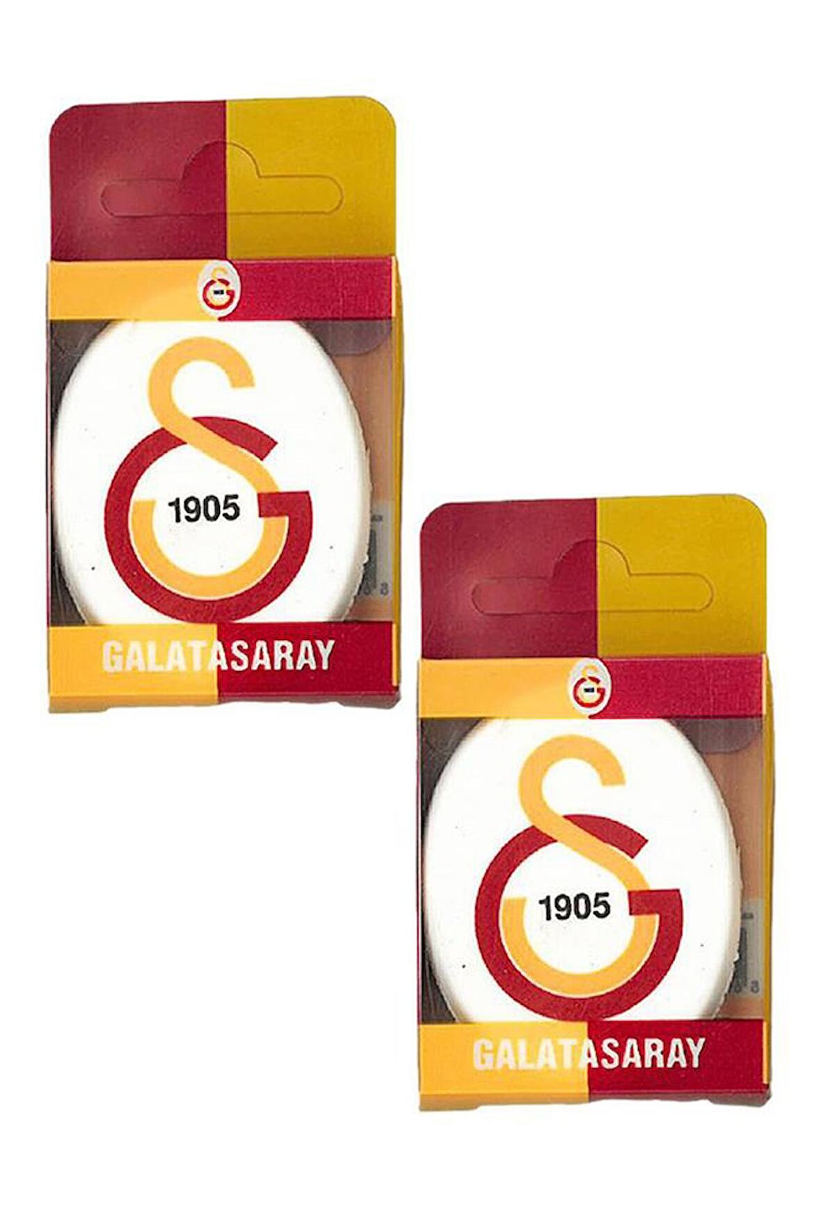 Taraftar Silgi Oval Şekilli Lisanslı Orjinal 1 Paket Gs Taraftar Şekilli Silgi Galatasaraylı