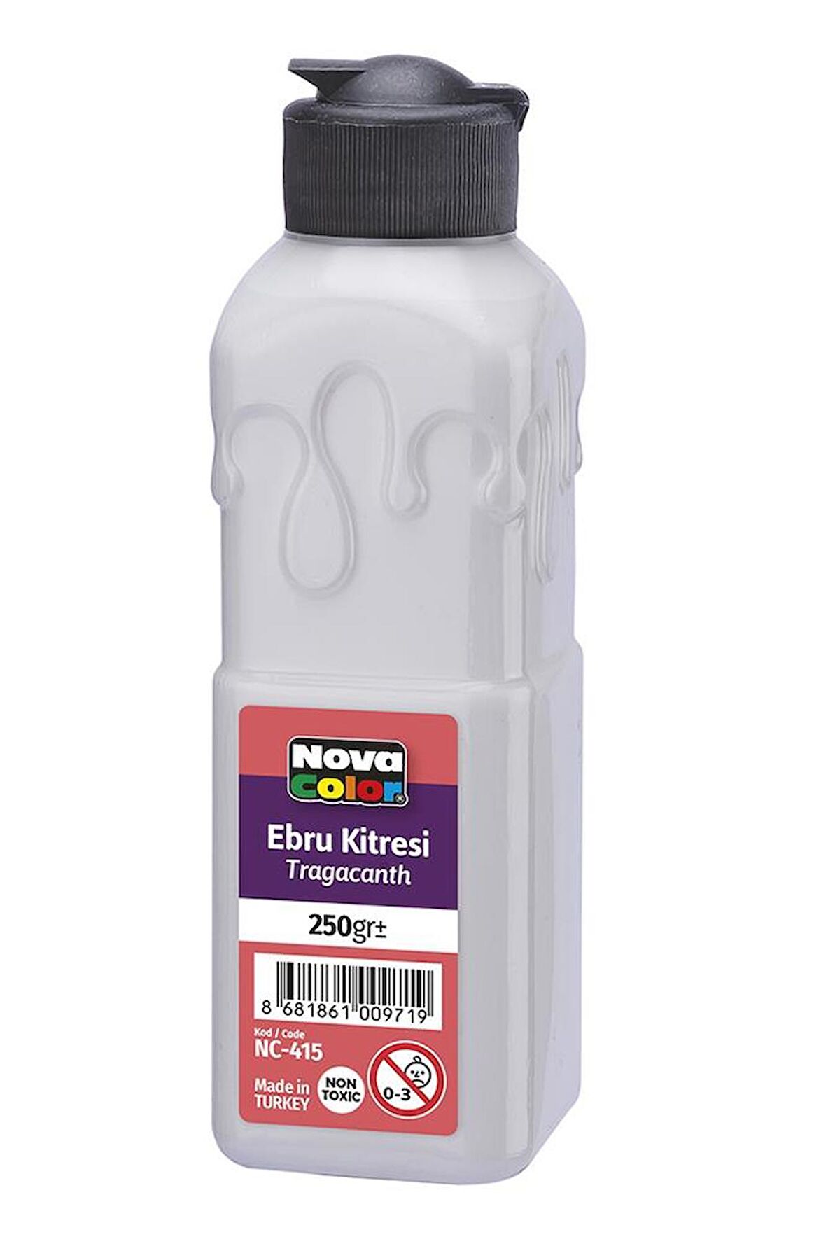 Ebru Kitresi 250 Ml 1 Adet Hazır Ebru Boya Kitresi 250 Gr Ebru Boya Sanatı İçin Kitre Hobi