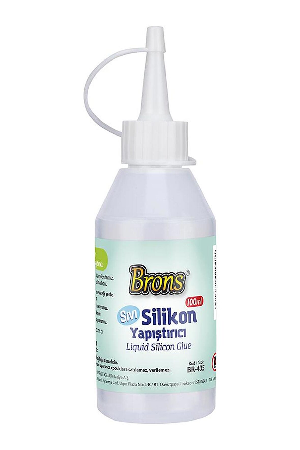 Sıvı Silikon Yapıştırıcı 100 ml 1 Adet Silikon Yapıştırıcı Sıvı 100 gr Kağıt Karton Tahta Köpük Mantar