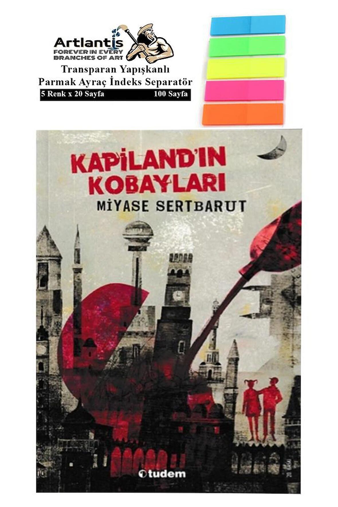 Kapilandın Kobayları Miyase Sertbarut 200 Sayfa Karton Kapak 1 Adet Fosforlu Transparan Kitap Ayraç 1 Paket