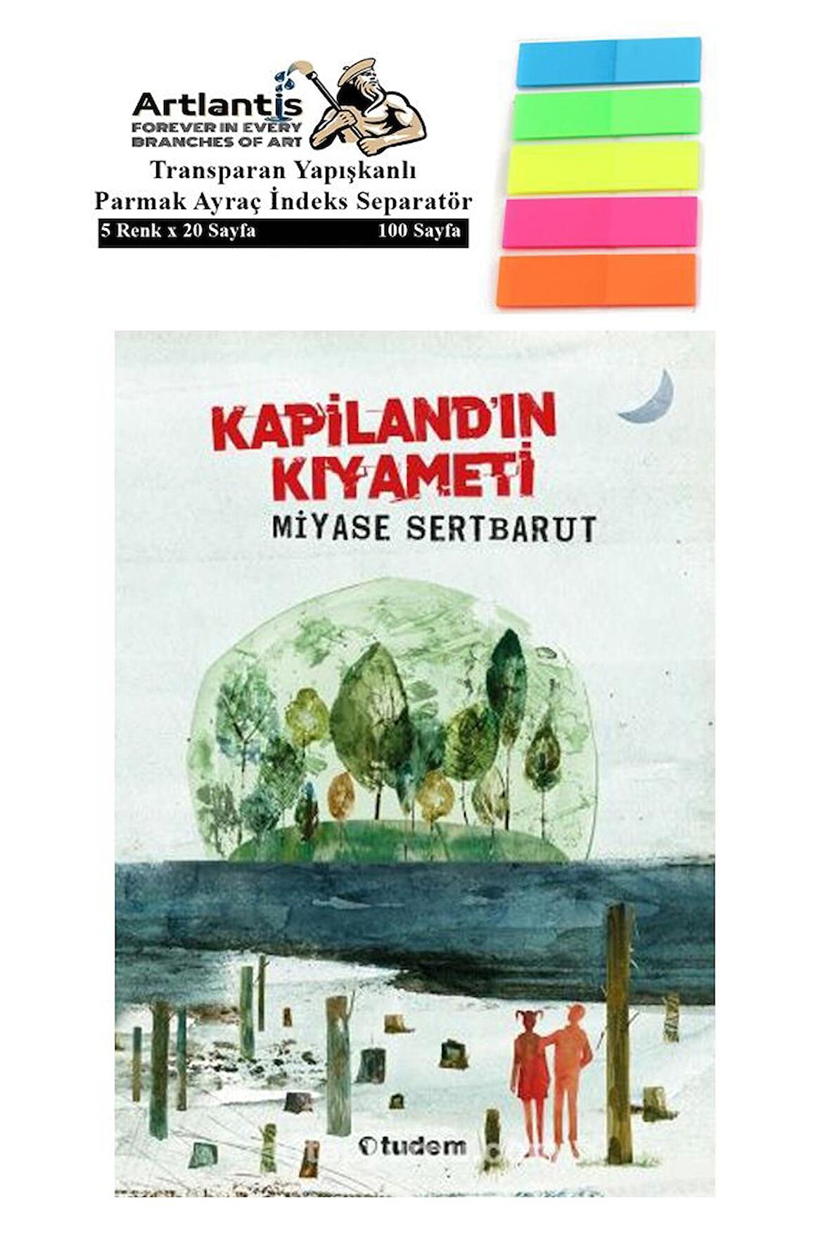 Kapilandın Kıyameti Miyase Sertbarut 222 Sayfa Karton Kapak 1 Adet Fosforlu Transparan Kitap Ayraç 1 Paket