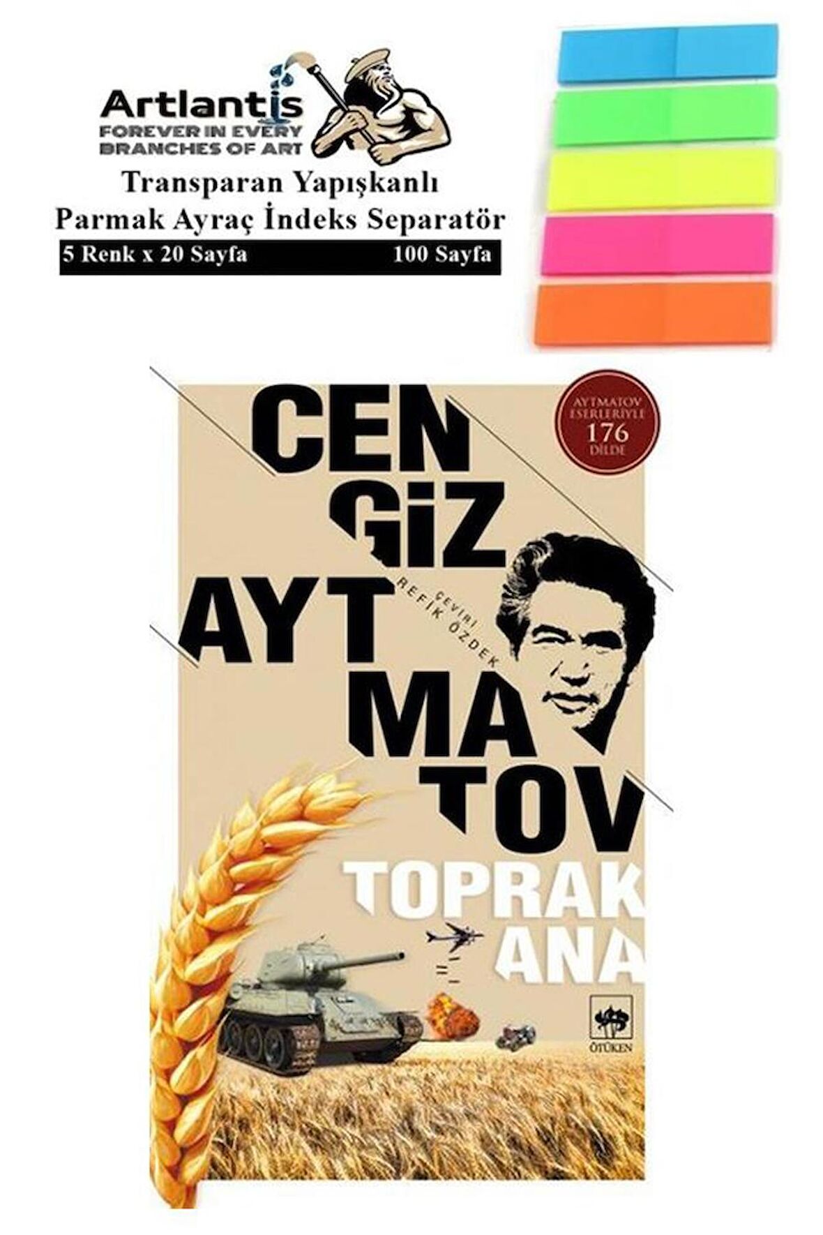 Toprak Ana Cengiz Aytmatov 135 Sayfa Karton Kapak 1 Adet Fosforlu Transparan Kitap Ayraç 1 Paket