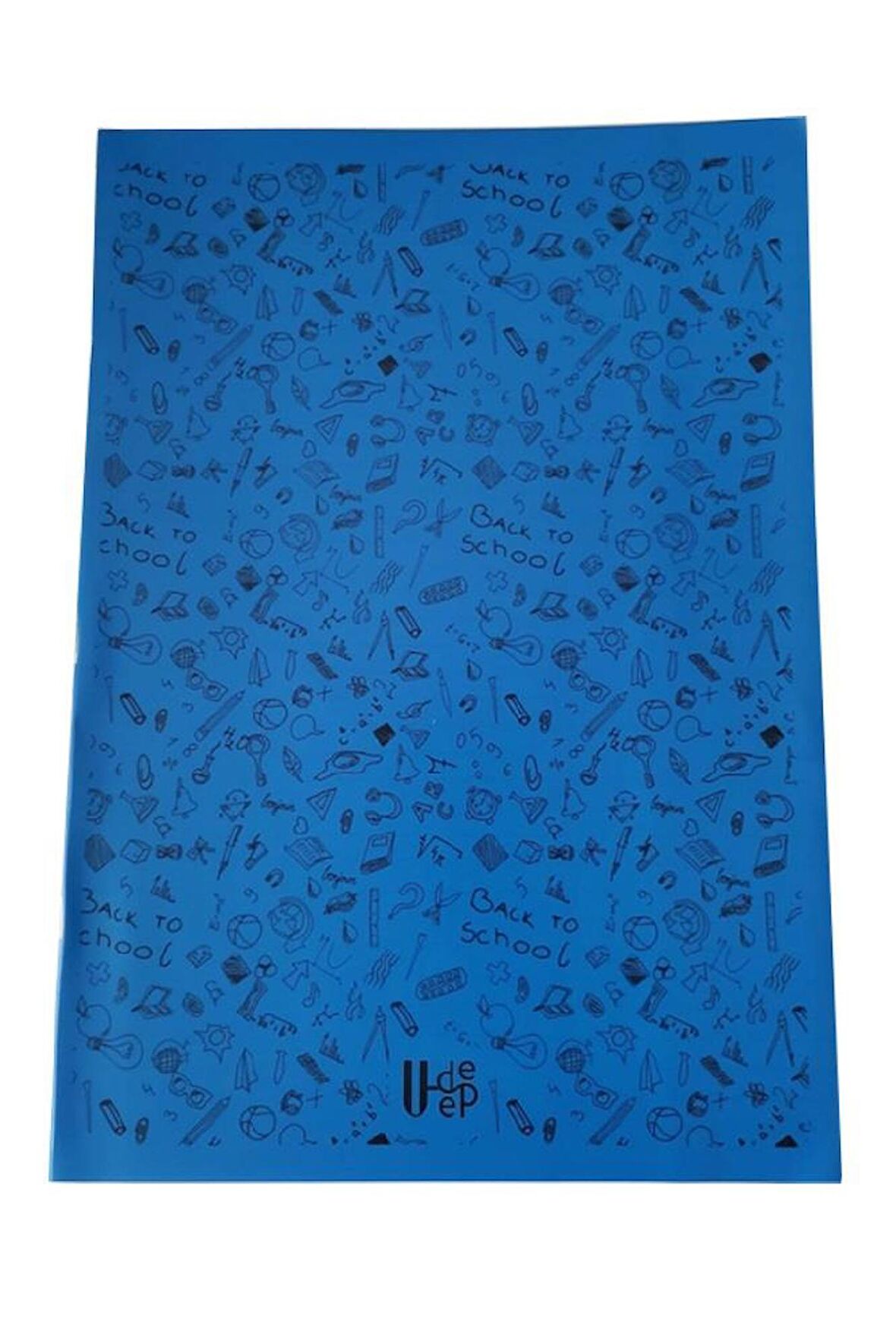 40 Yaprak Kareli Defter Plastik Kapak A-4 1 Adet PP Kapak Büyük Boy Kareli Defter 40 Sayfa A4 Desenli Kapak