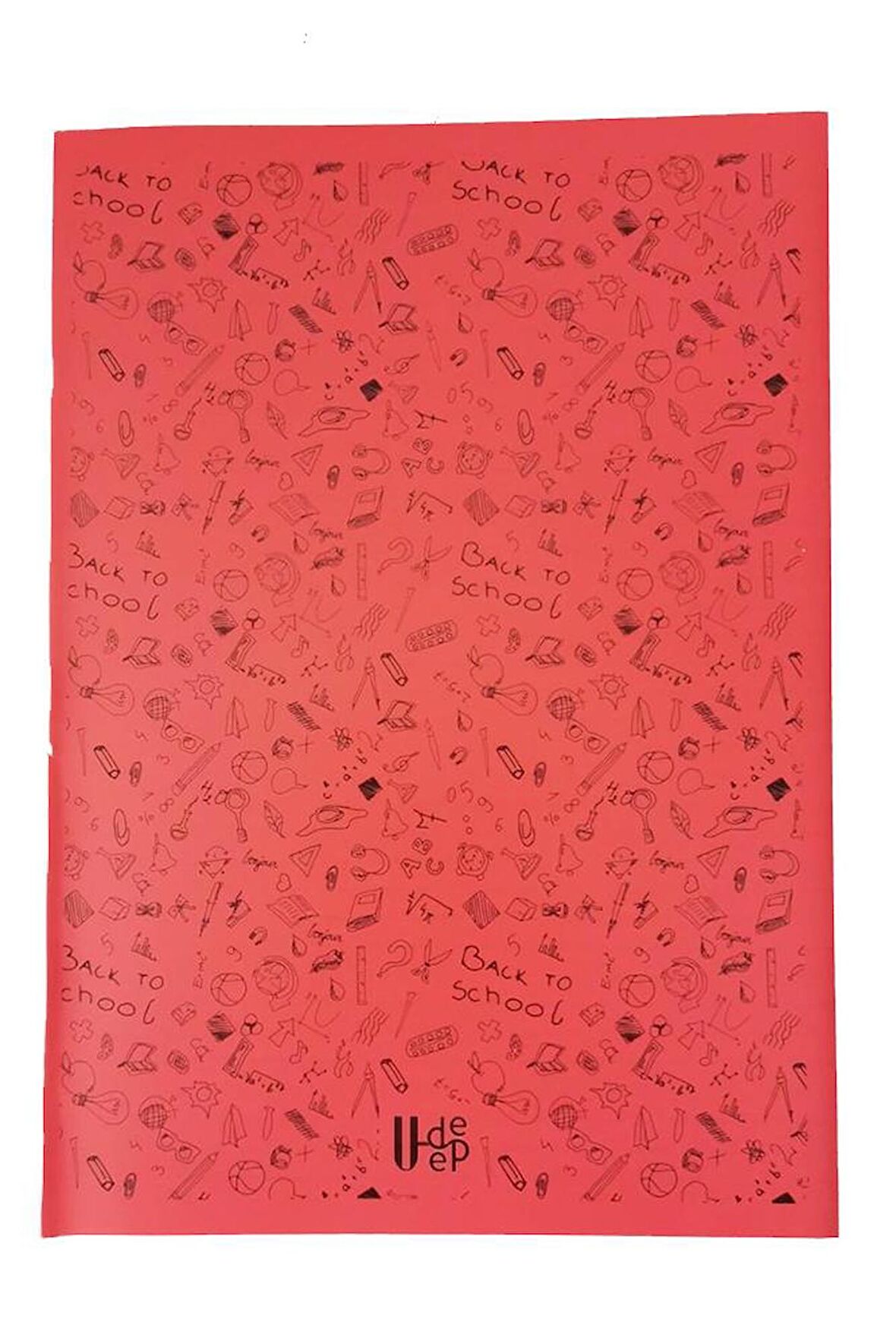 60 Yaprak Kareli Defter Plastik Kapak A-4 1 Adet PP Kapak Büyük Boy Kareli Defter 60 Sayfa A4 Desenli Kapak