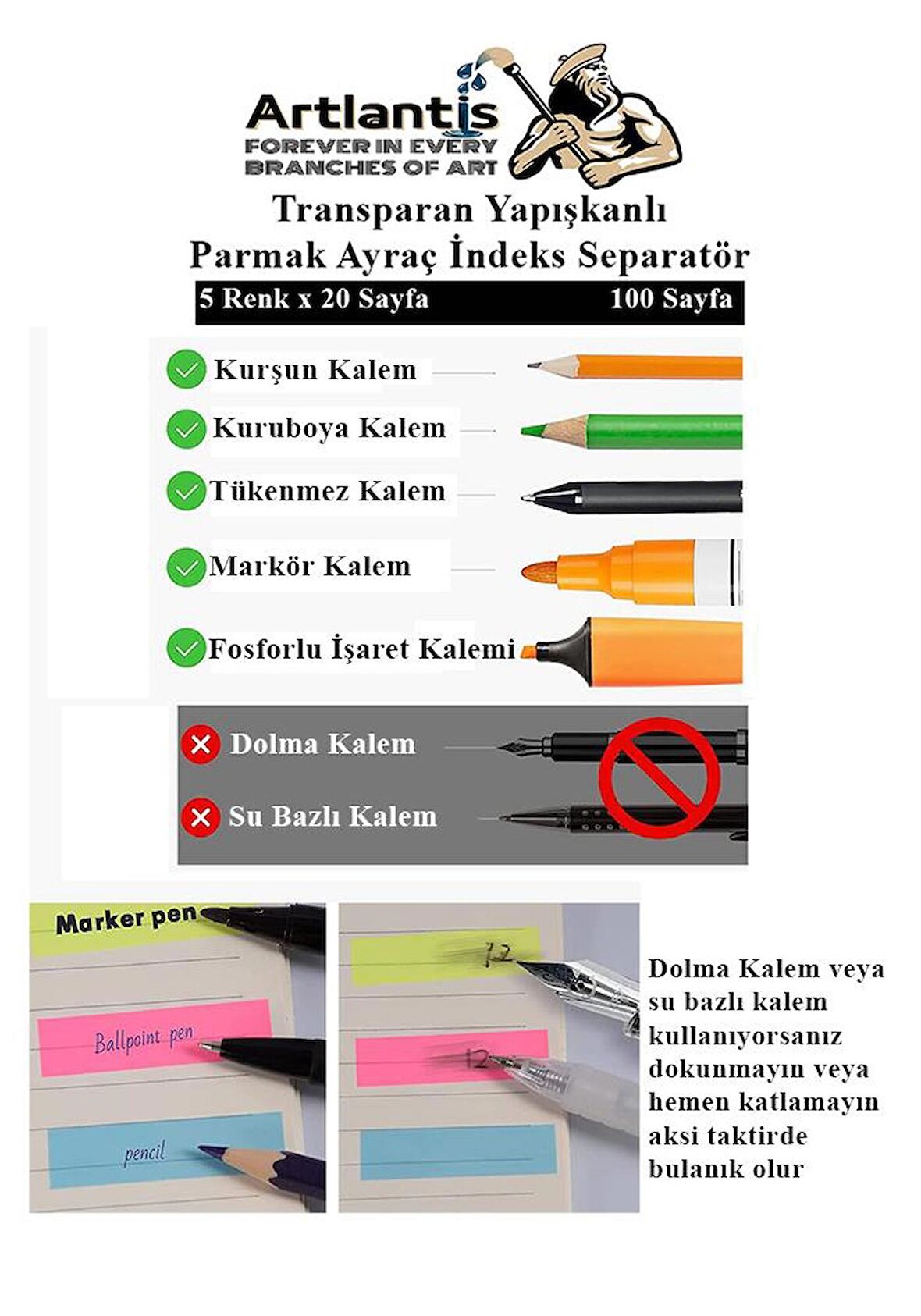 Kambur Kerim İsmail Bilgin 90 Sayfa Karton Kapak 1 Adet Fosforlu Transparan Kitap Ayraç 1 Paket