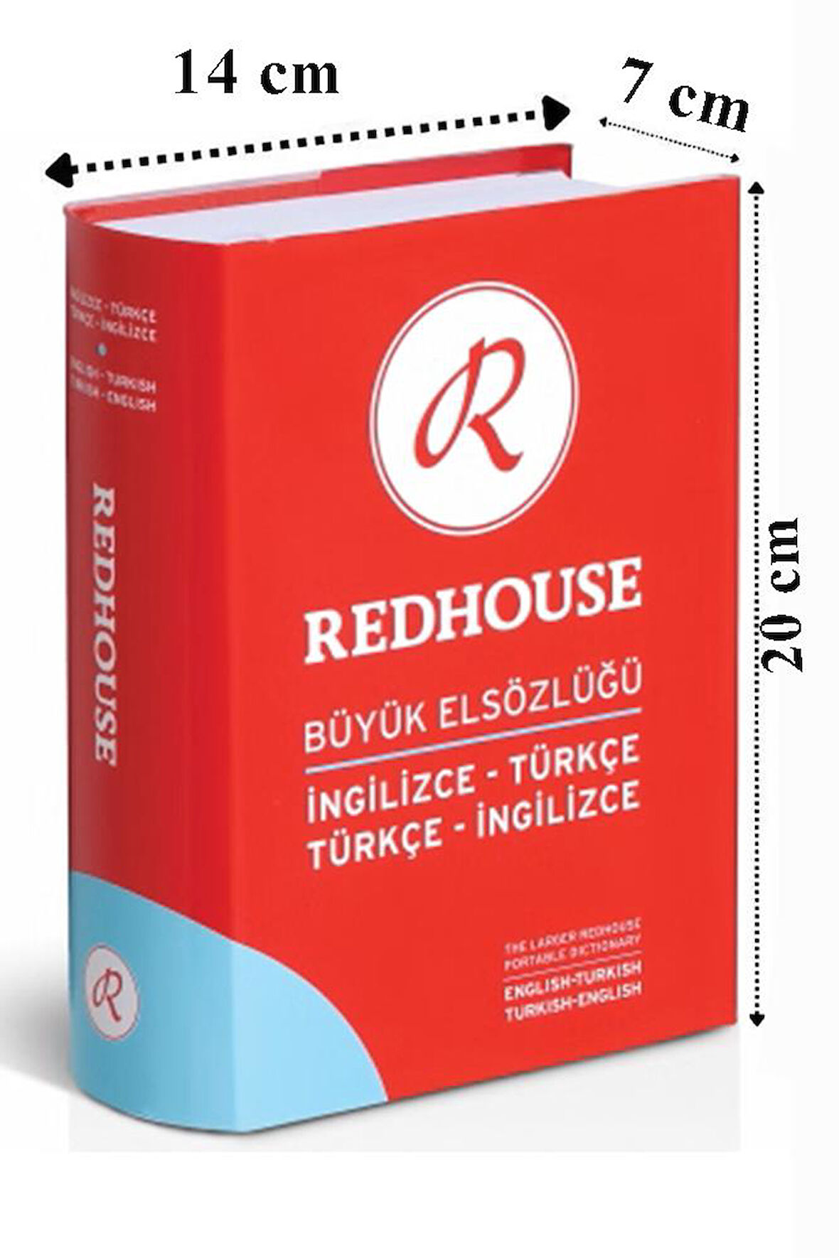 Redhouse İngilizce Türkçe Yeni Büyük El Sözlüğü Açık Mavi 804 Sayfa 1 Adet 100.000 Kelime Hazneli Red House İngilizce Sözlük