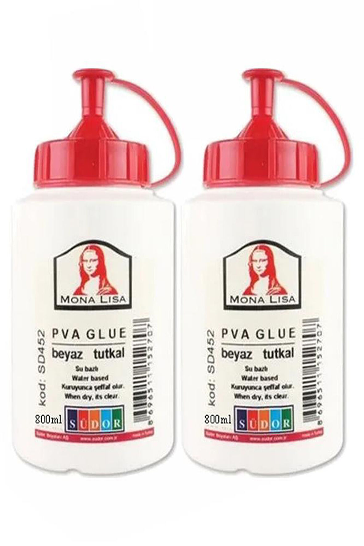 Beyaz Tutkal 1000 gr 2 Adet Beyaz Mobilya Tutkalı 800 ml Ahşap Tutkalı Su Bazlı Çok Amaçlı Beyaz Tutkal Kilo