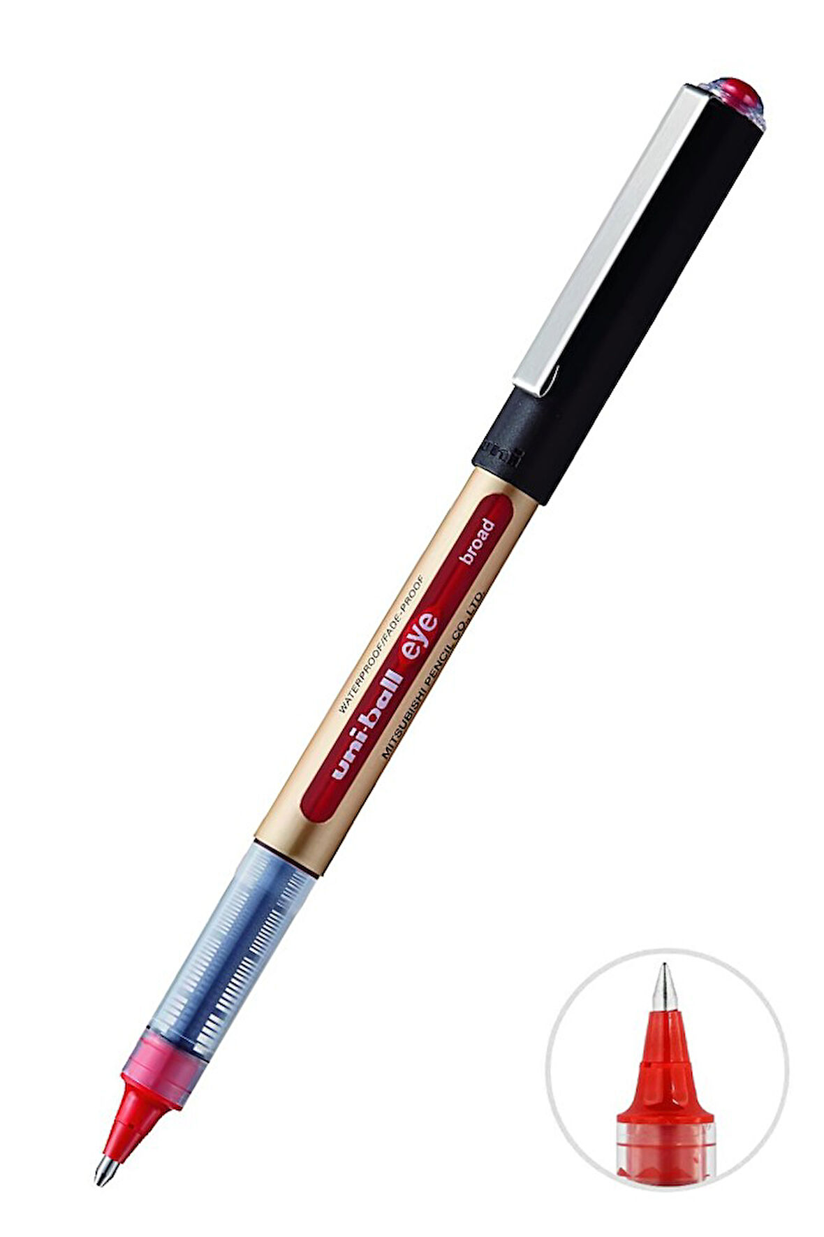 Pilot Kalem 1 Adet Uniball Eye Broad 1.0 mm Roller Pilot Kalem Ub-150-10 Roller Uçlu Likit Mürekkepli Pilot Kalem