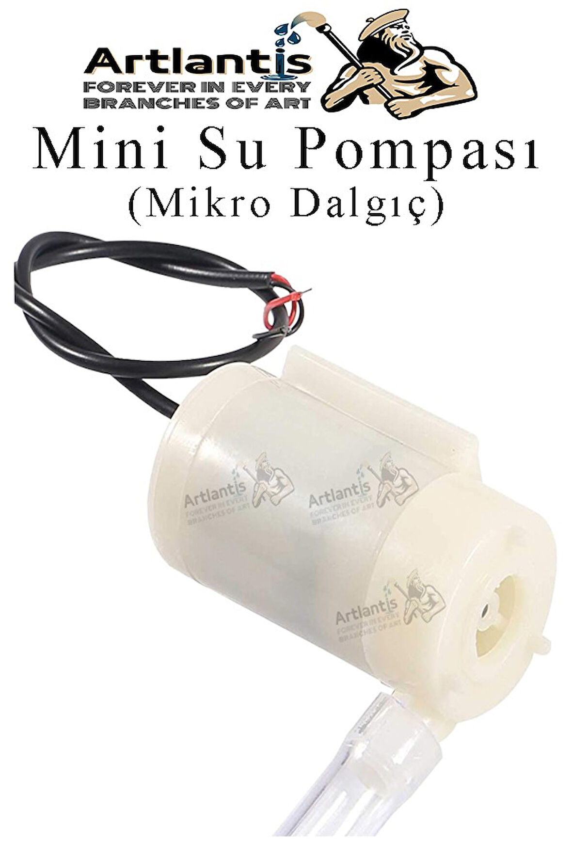 Mini Su Pompası 1 Adet Mikro Dalgıç Pompa Solonoid Su Pompası DC 3-5 Volt Küçük Akvaryum Motoru 100l/h