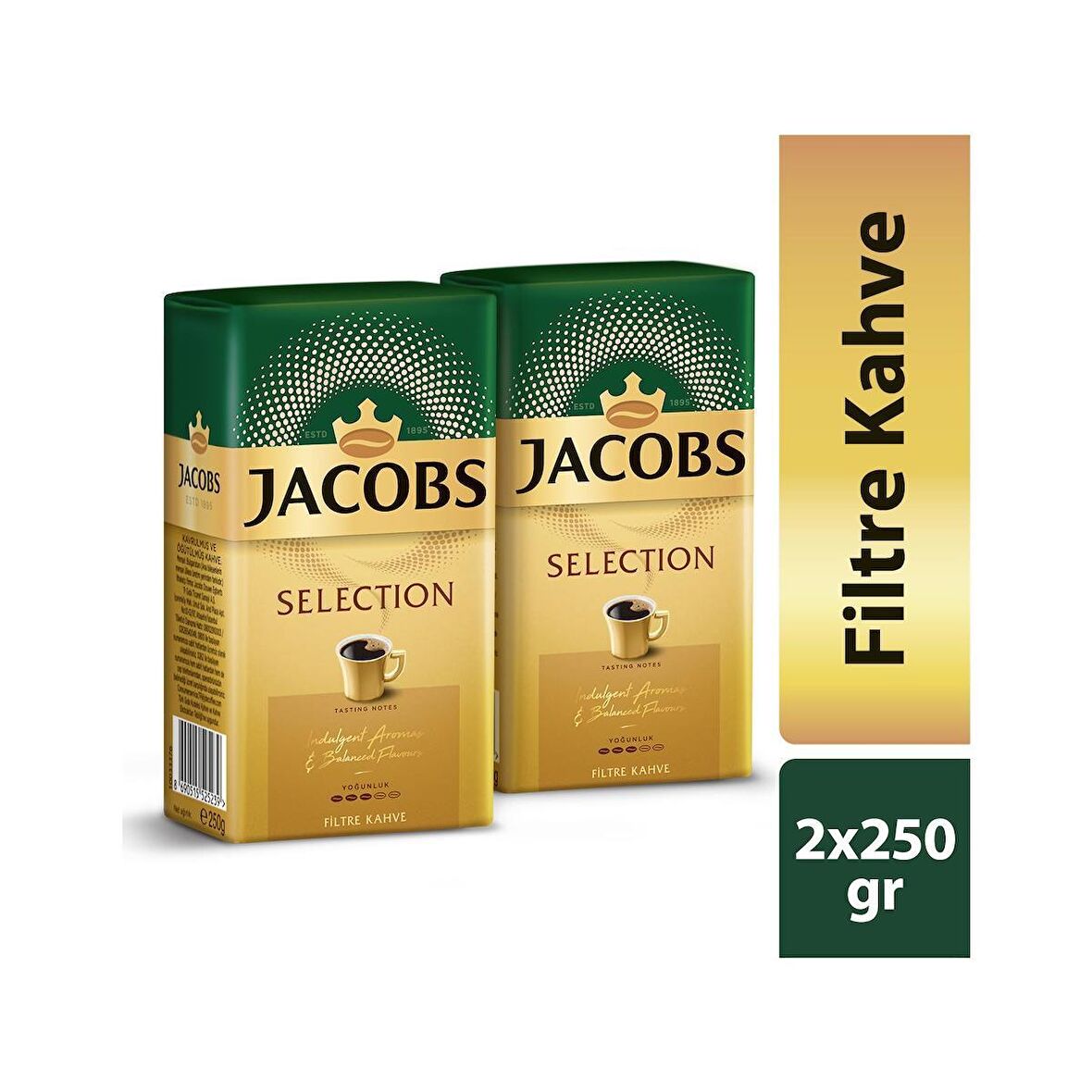 Jacobs Selection Filtre Kahve 2 x 250 gr